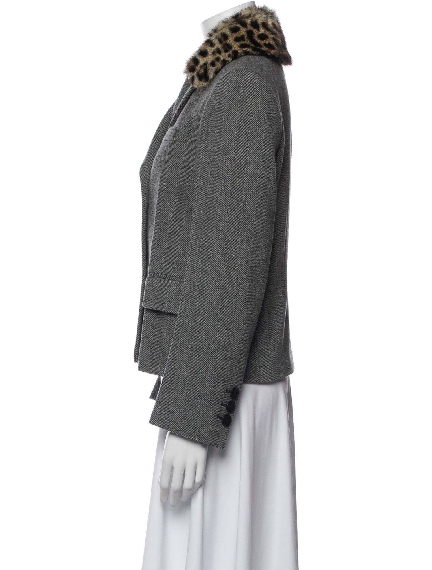 Prada 2016 Virgin Wool Fur Jacket