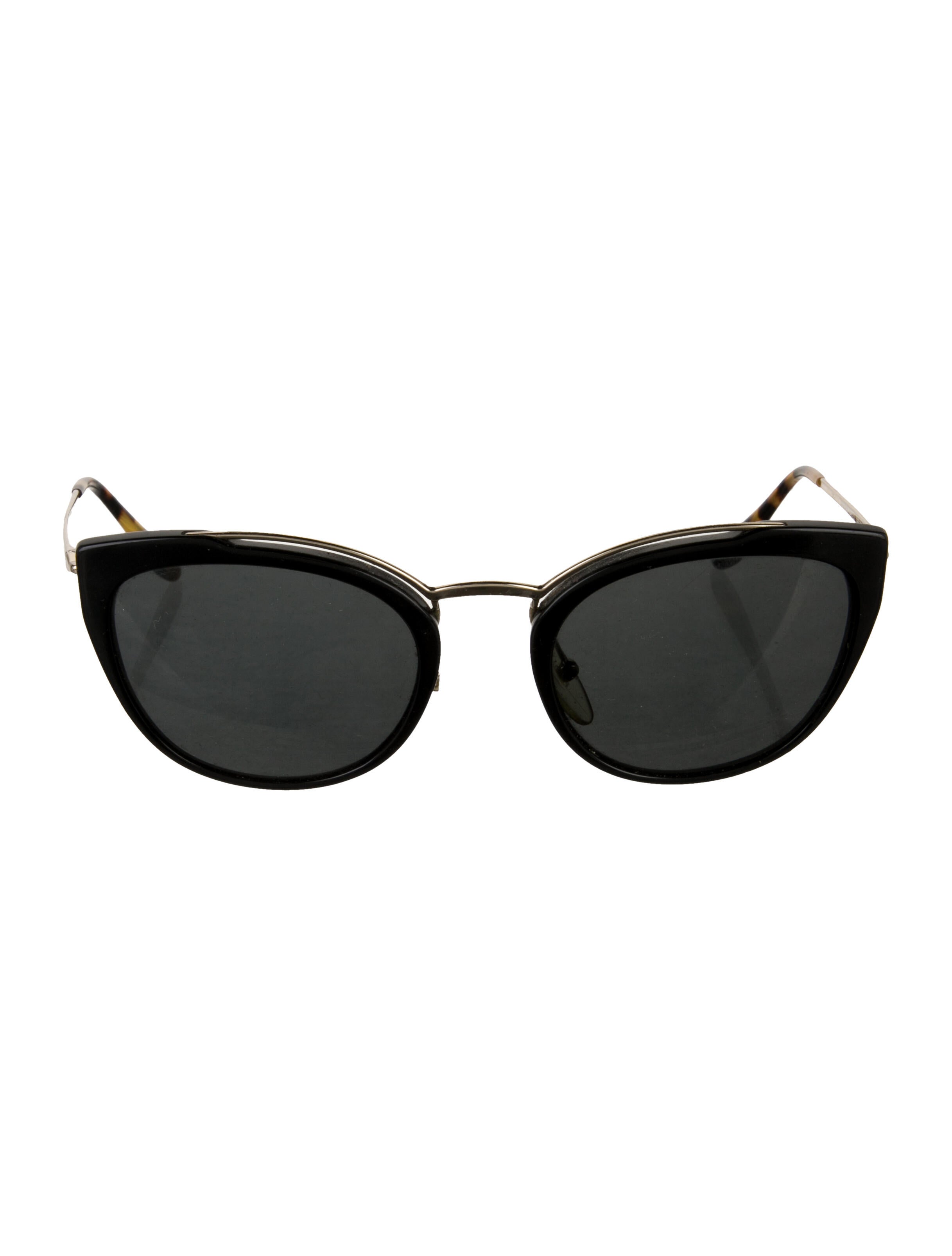 Prada Cat-Eye Tinted Sunglasses