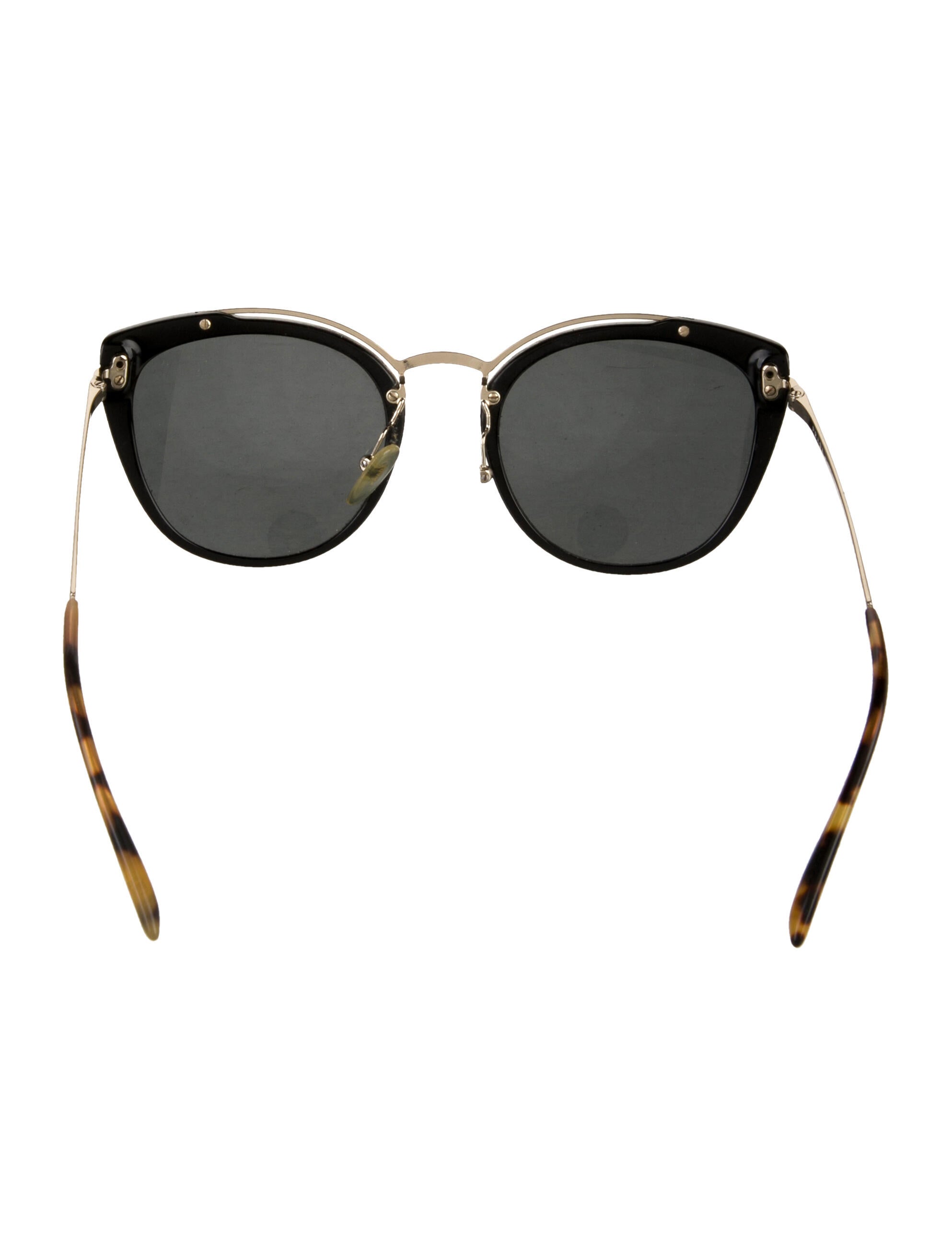 Prada Cat-Eye Tinted Sunglasses