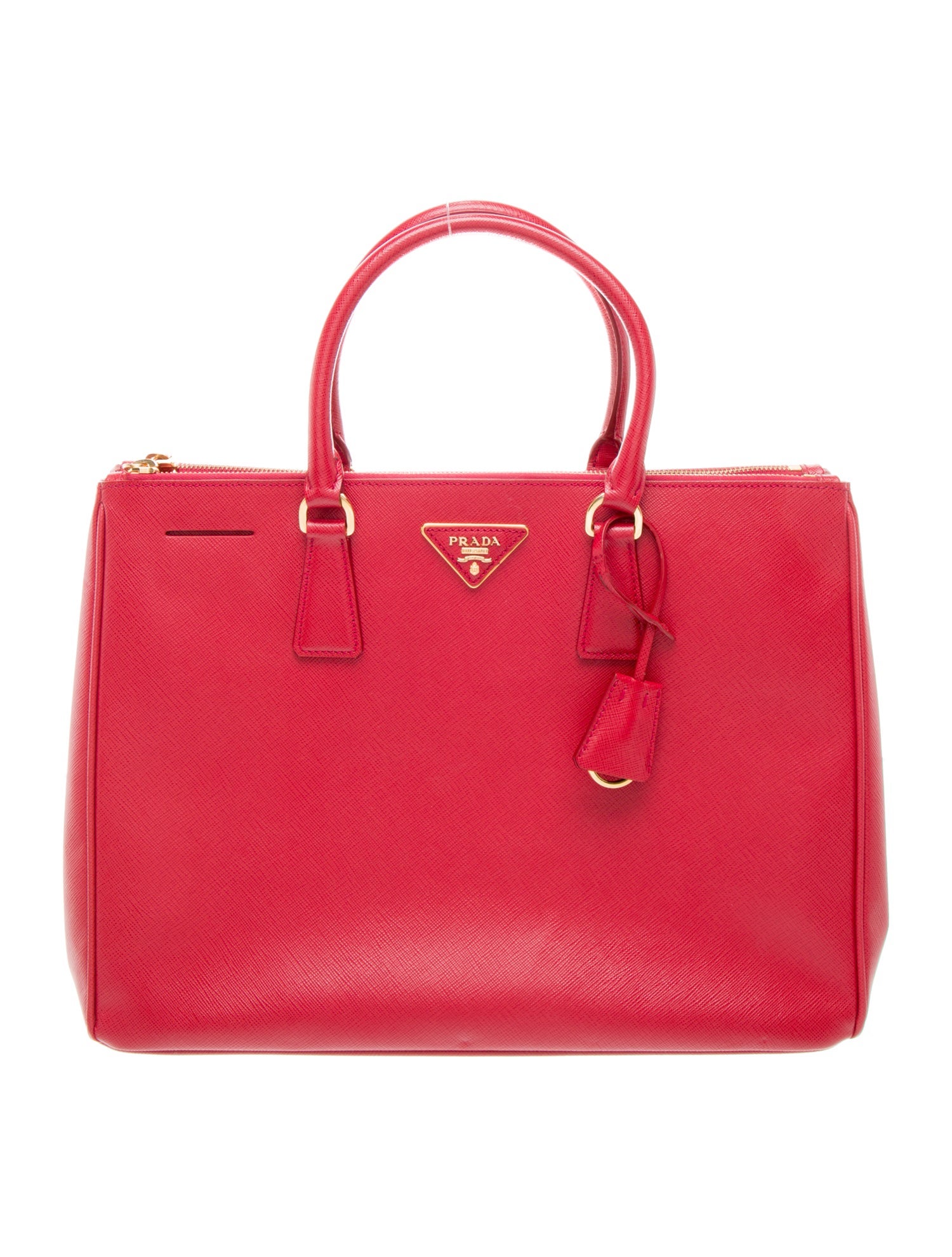 Prada Saffiano Leather Galleria Double Zip Medium