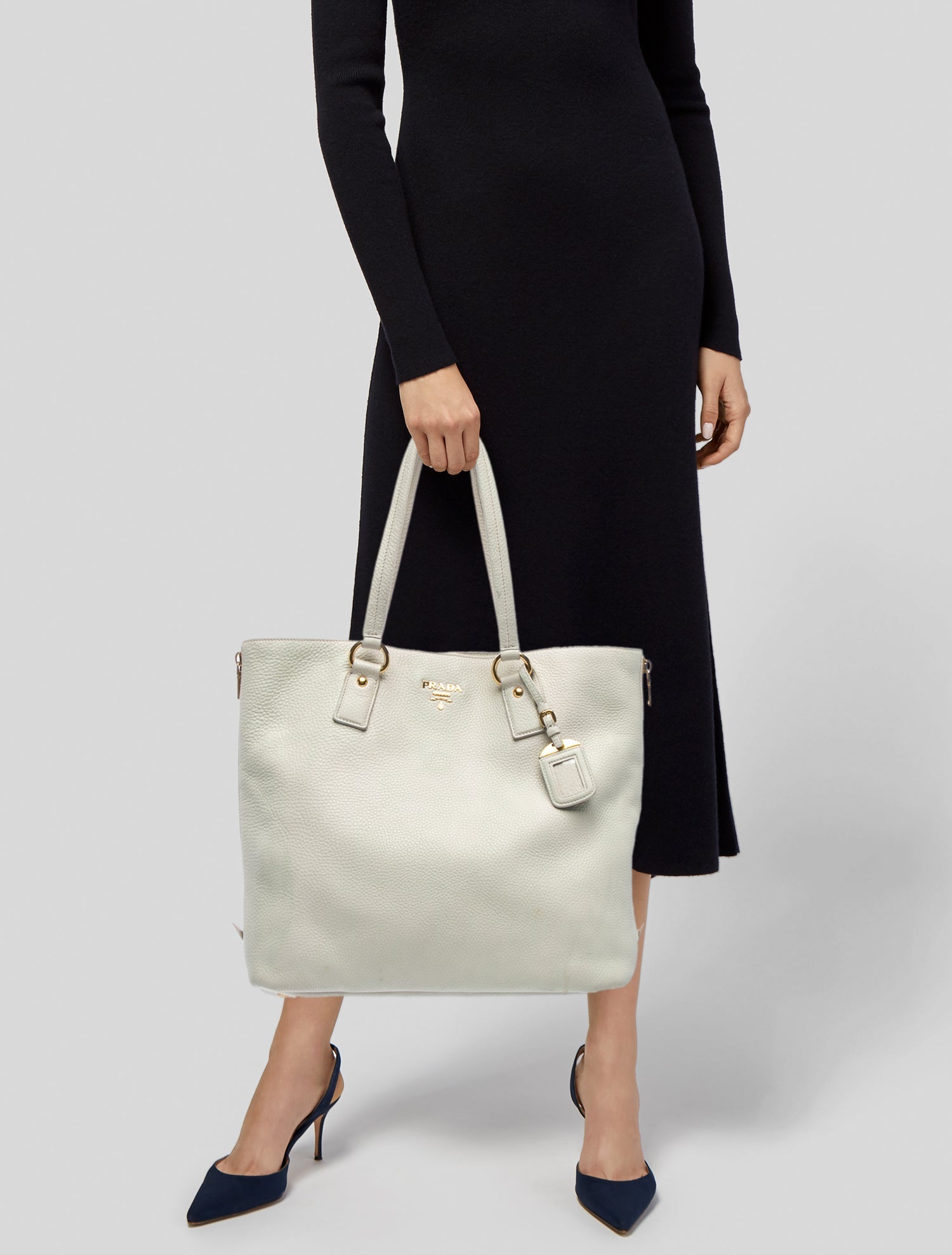 Prada Vitello Daino Leather Tote