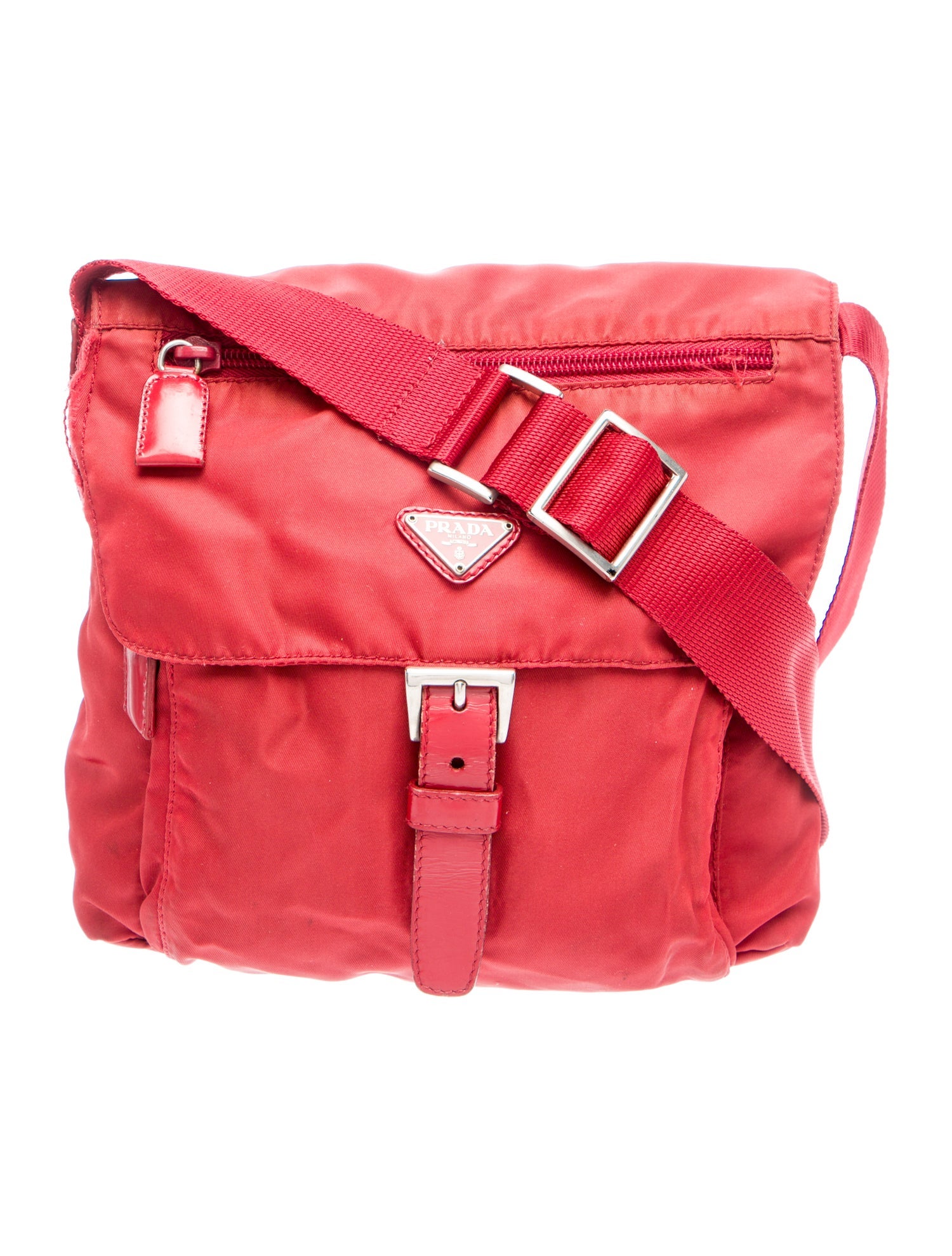 Prada Tessuto Nylon Messenger Bag