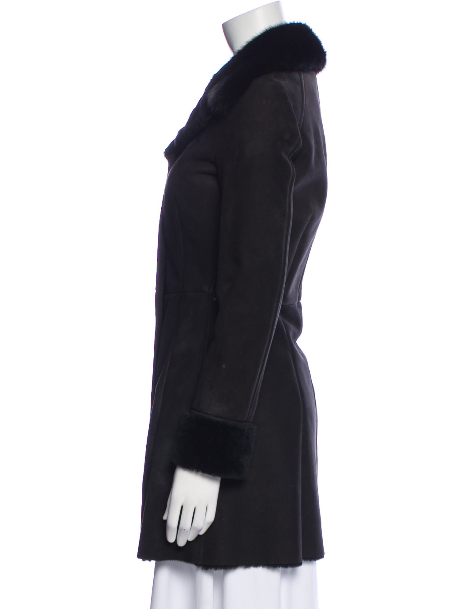 Prada 2014 Shearling Fur Coat