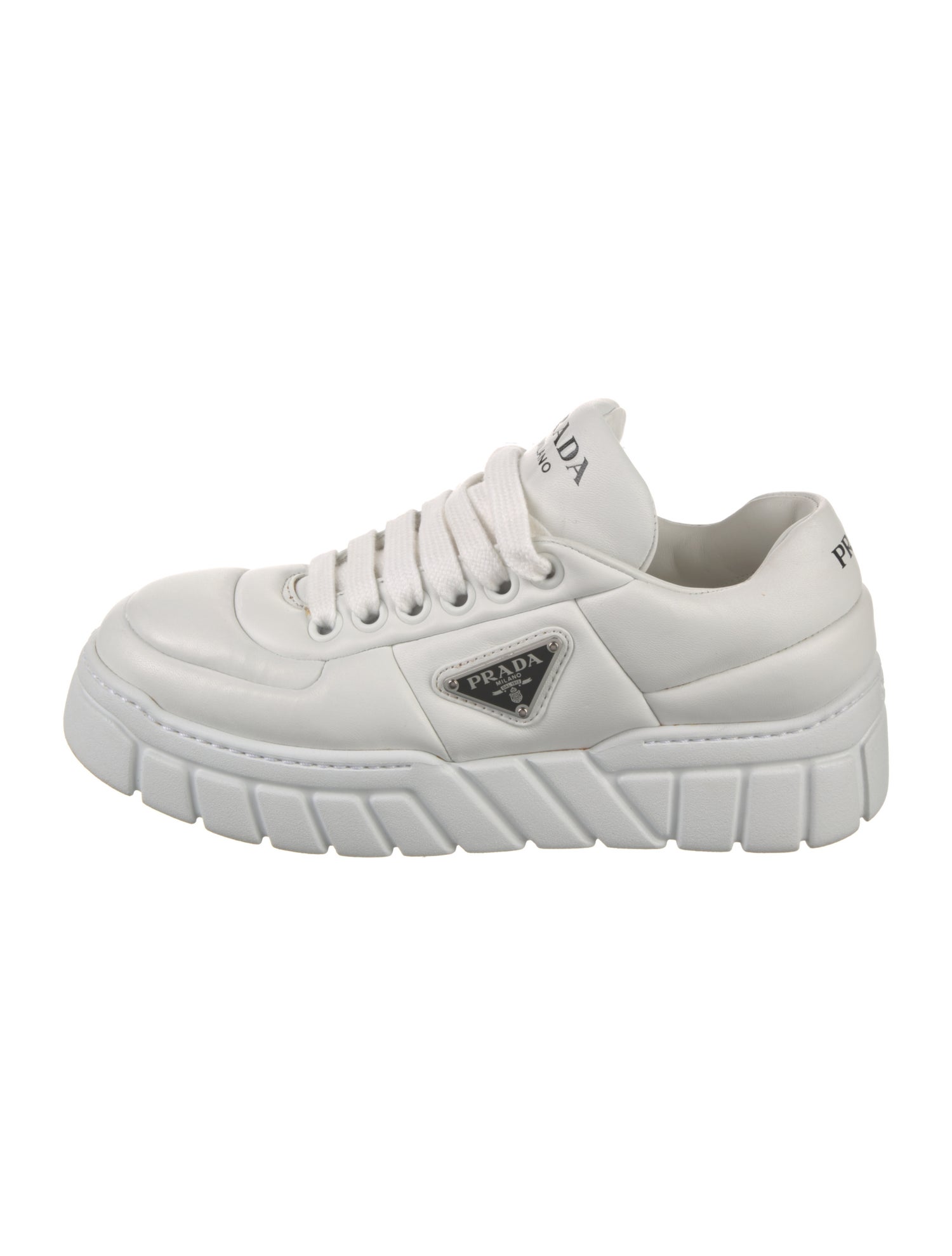 Prada Leather Sneakers