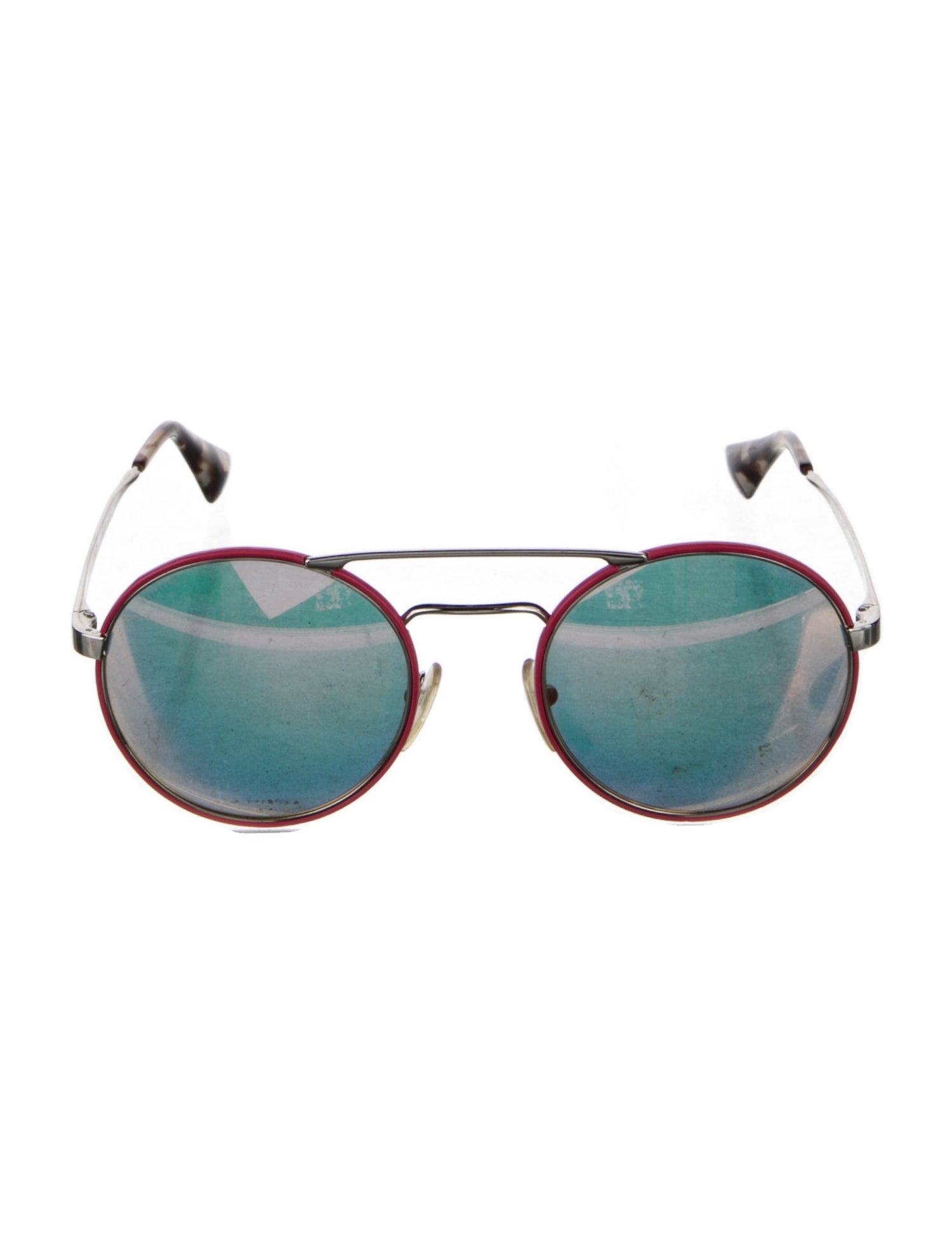 Prada Round Tinted Sunglasses