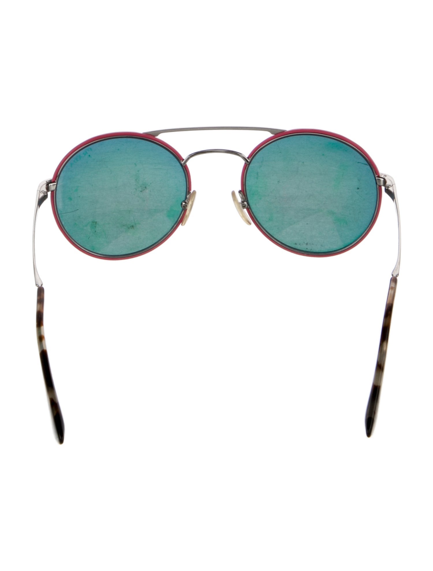 Prada Round Tinted Sunglasses