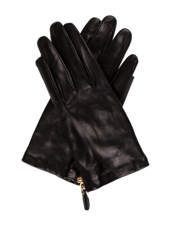 Prada Solid Lambskin Gloves