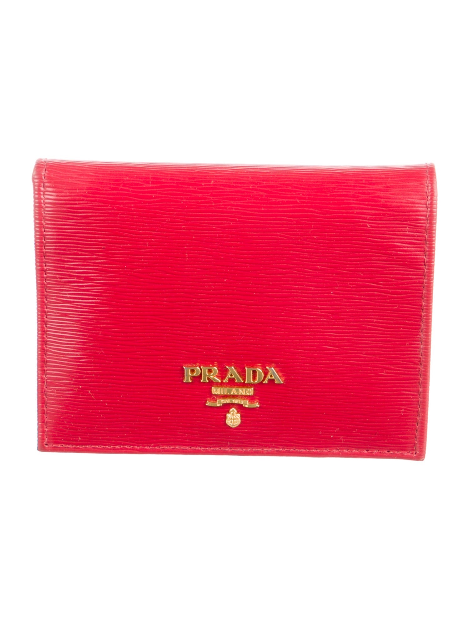 Prada Vitello Move Leather Wallet