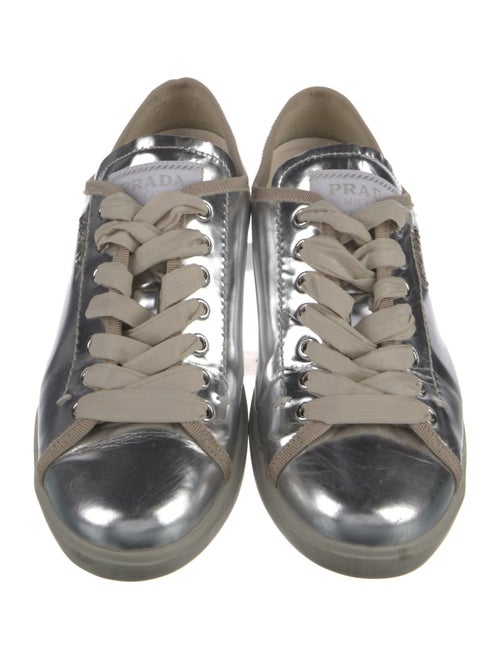 Prada Patent Leather Sneakers