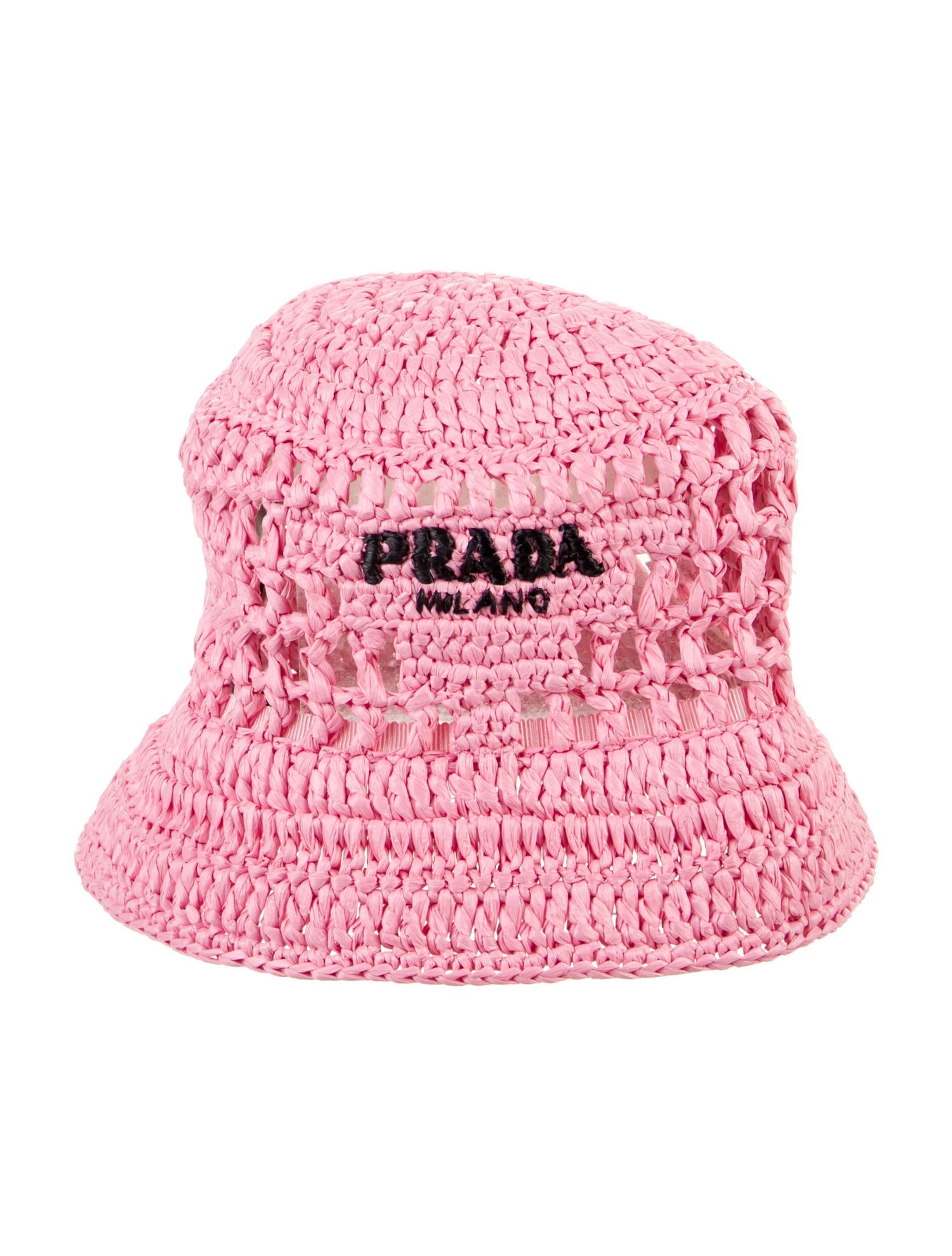 Prada Rafia Bucket Hat
