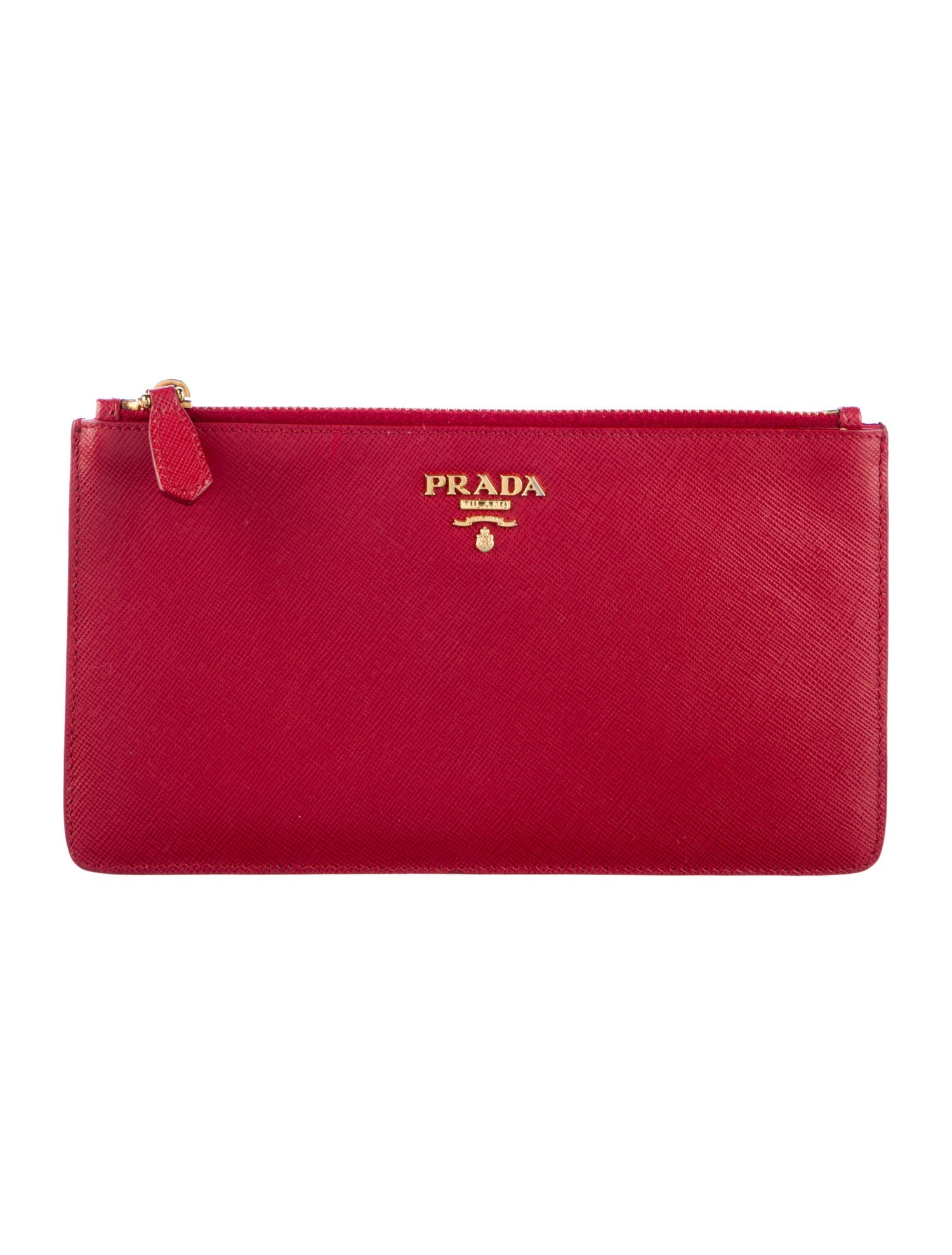 Prada Saffiano Metal Leather Wallet