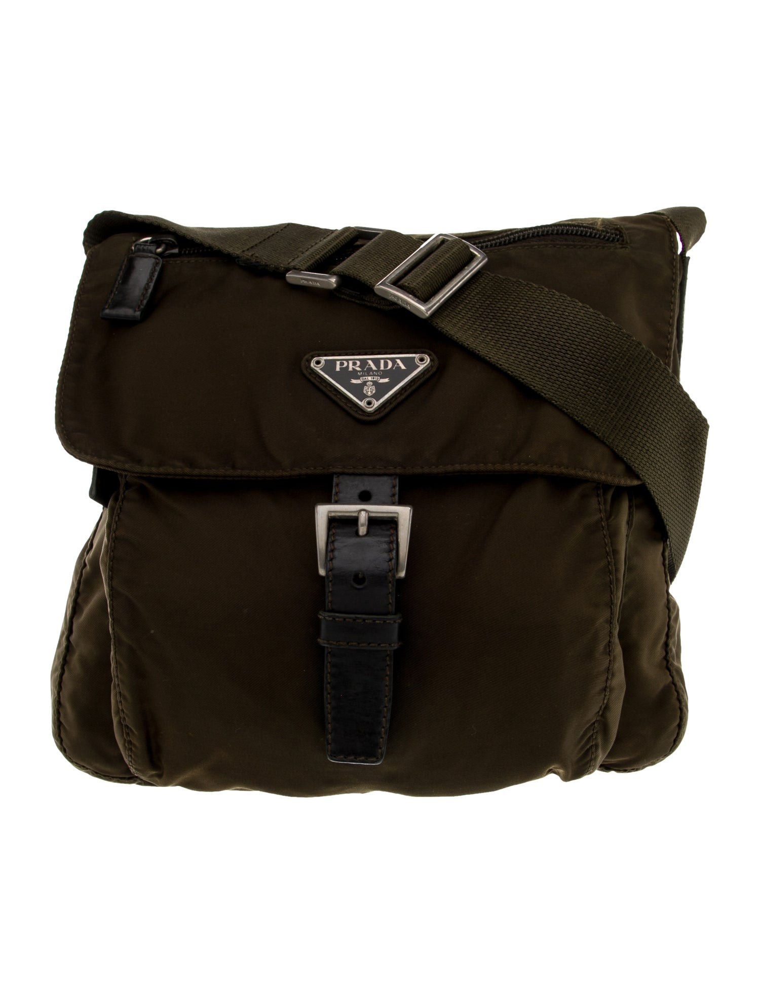 Prada Tessuto Nylon Messenger Bag