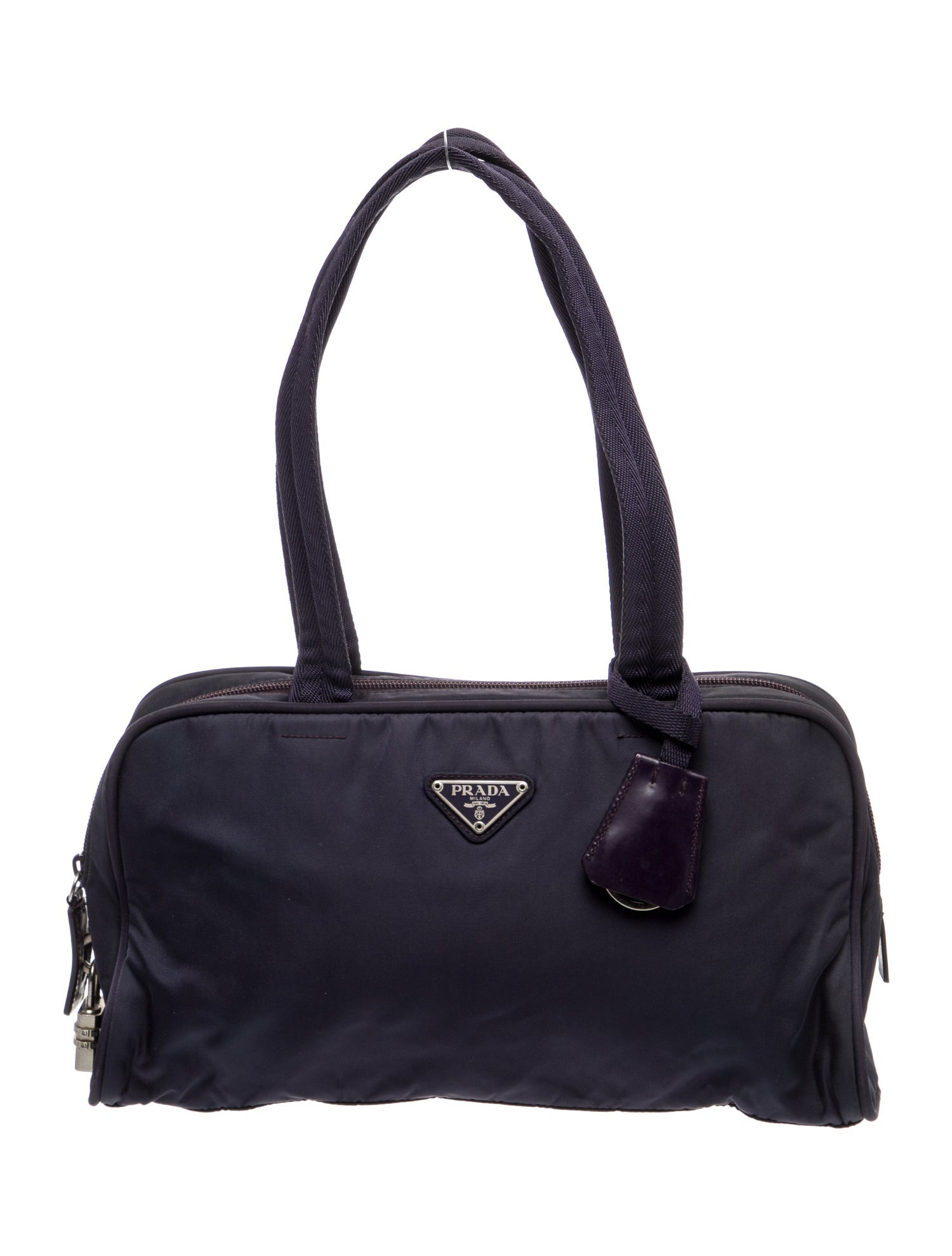 Prada Vela Nylon Top Handle Bag Vintage