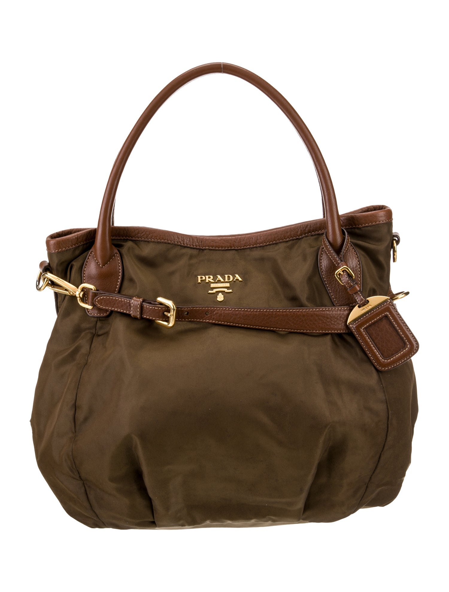 Prada Leather Bag Strap - Black Bag Accessories, Accessories