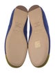 Prada Suede Colorblock Pattern Ballet Flats