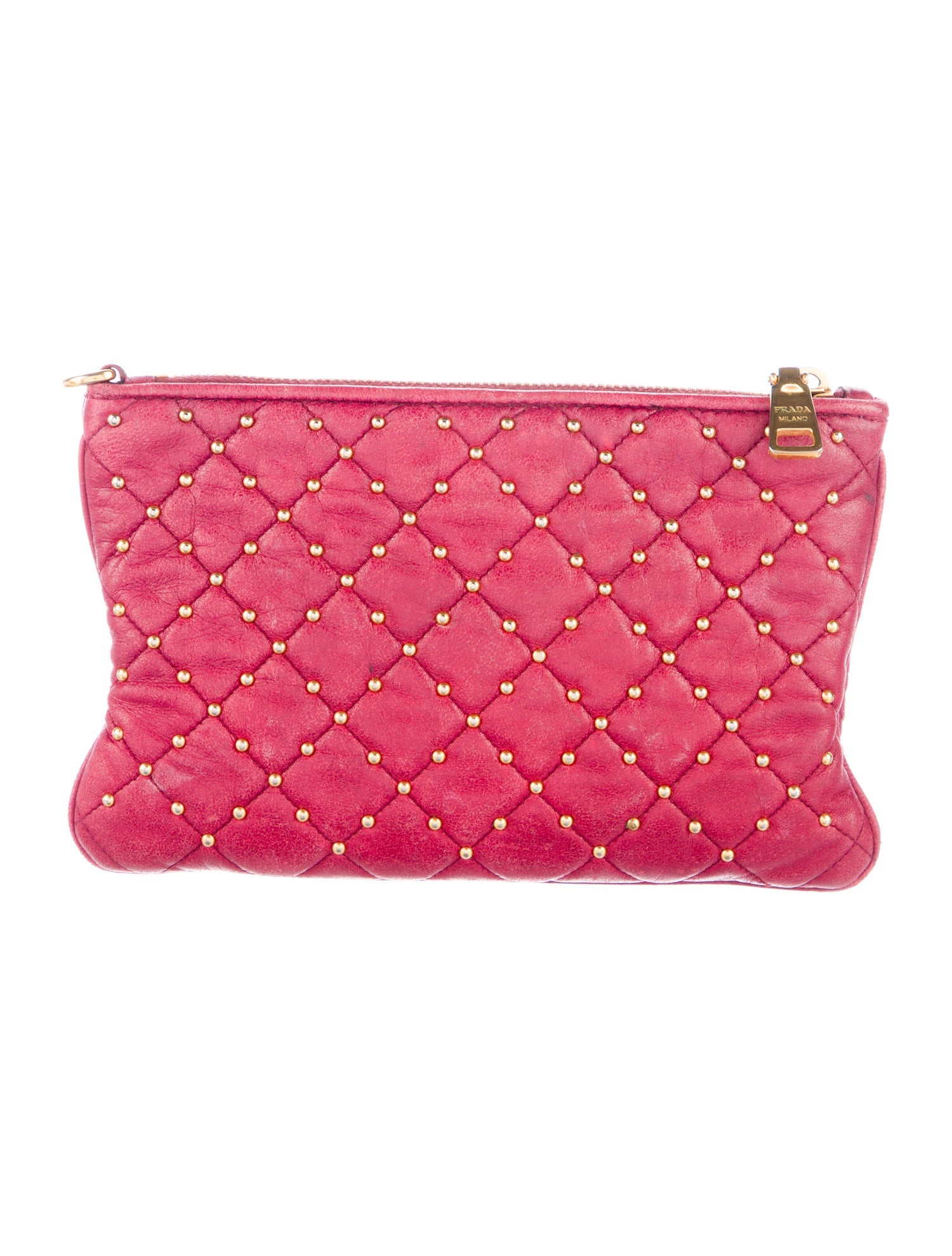 Prada Leather Clutch Vintage