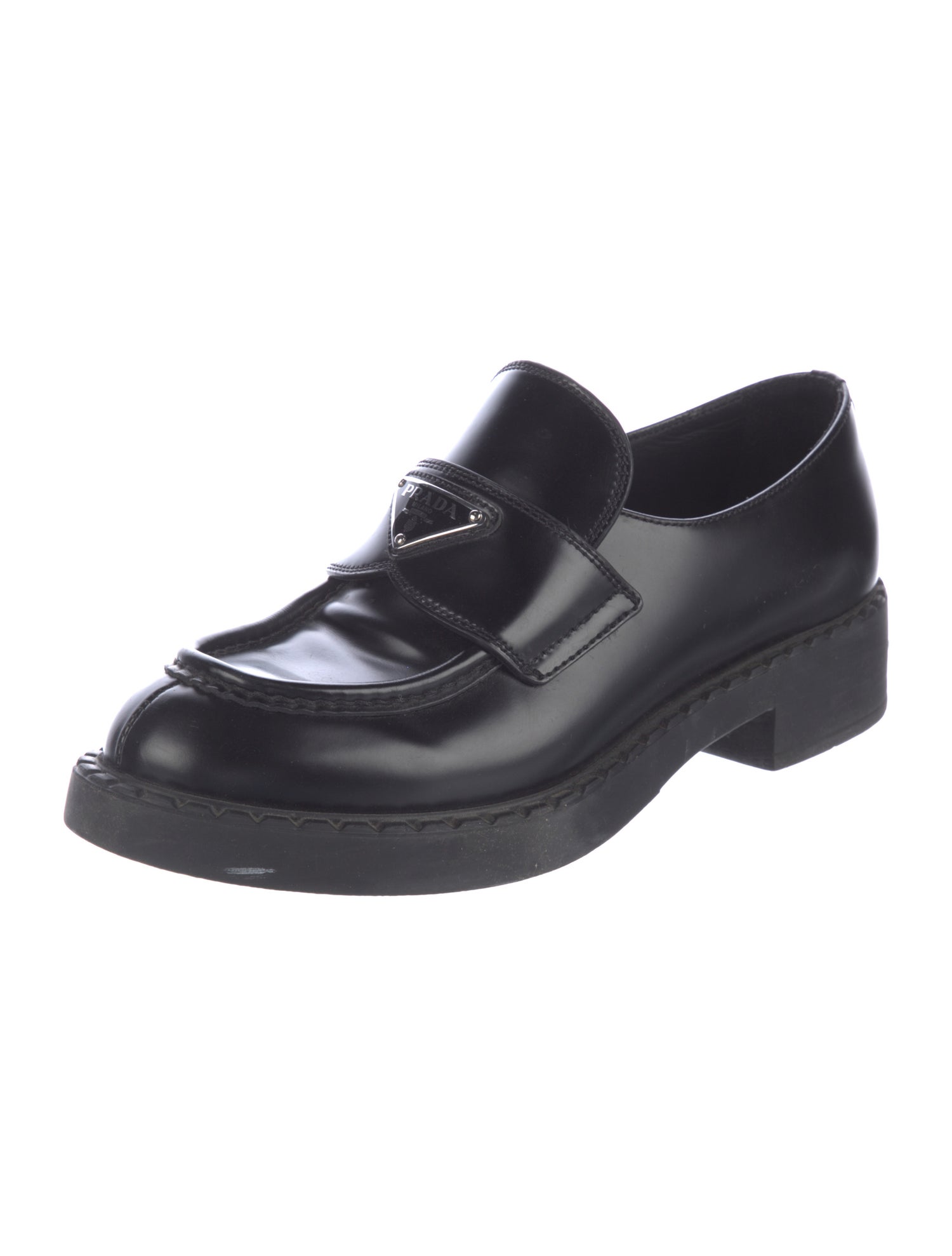 Prada Leather Oxfords