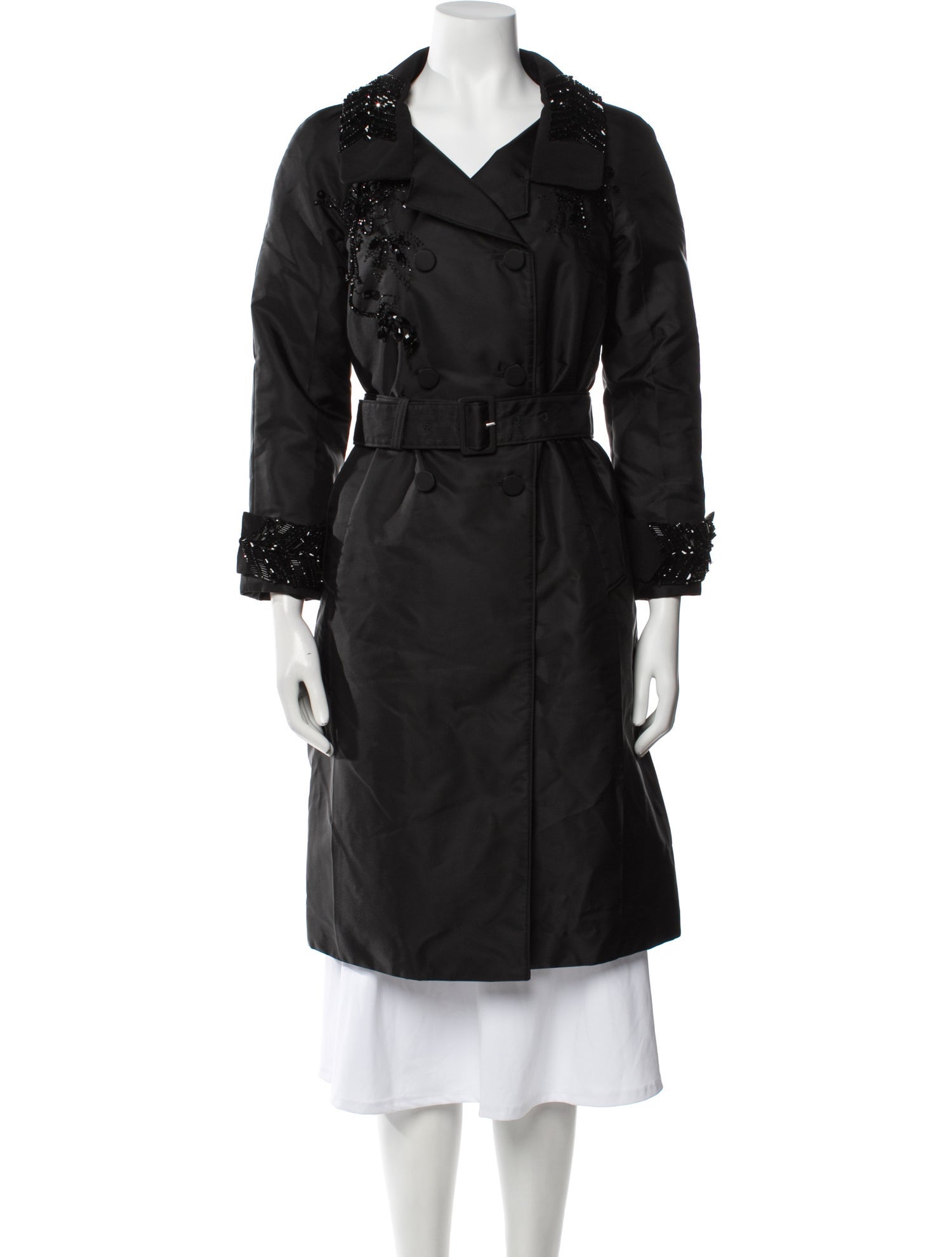 Prada 2013 Silk Trench Coat