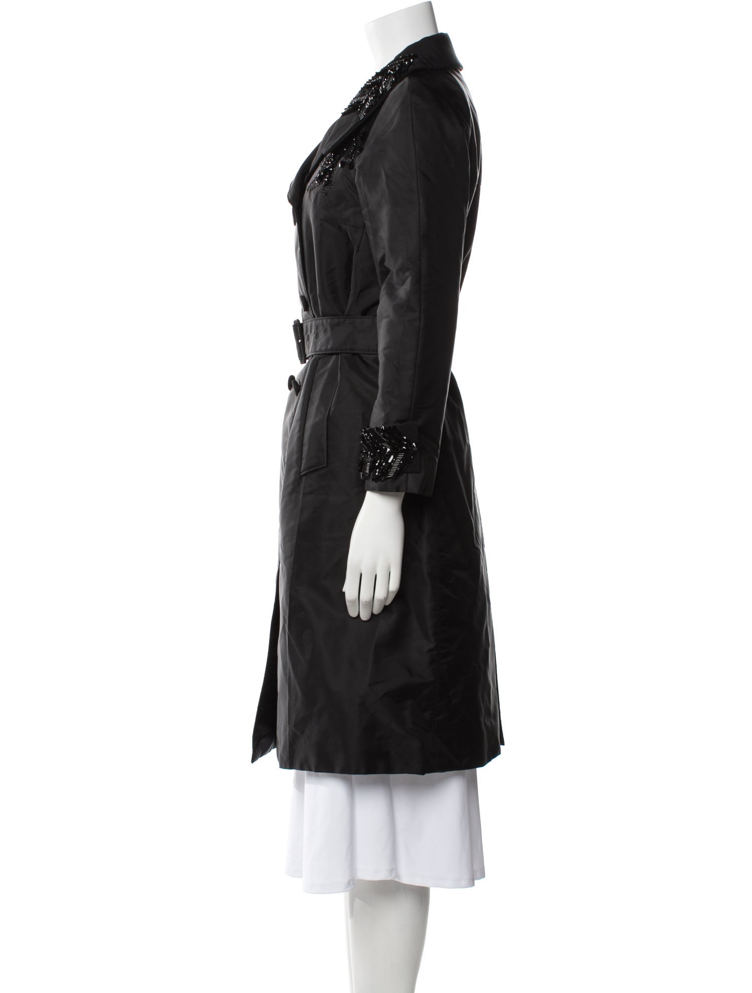 Prada 2013 Silk Trench Coat