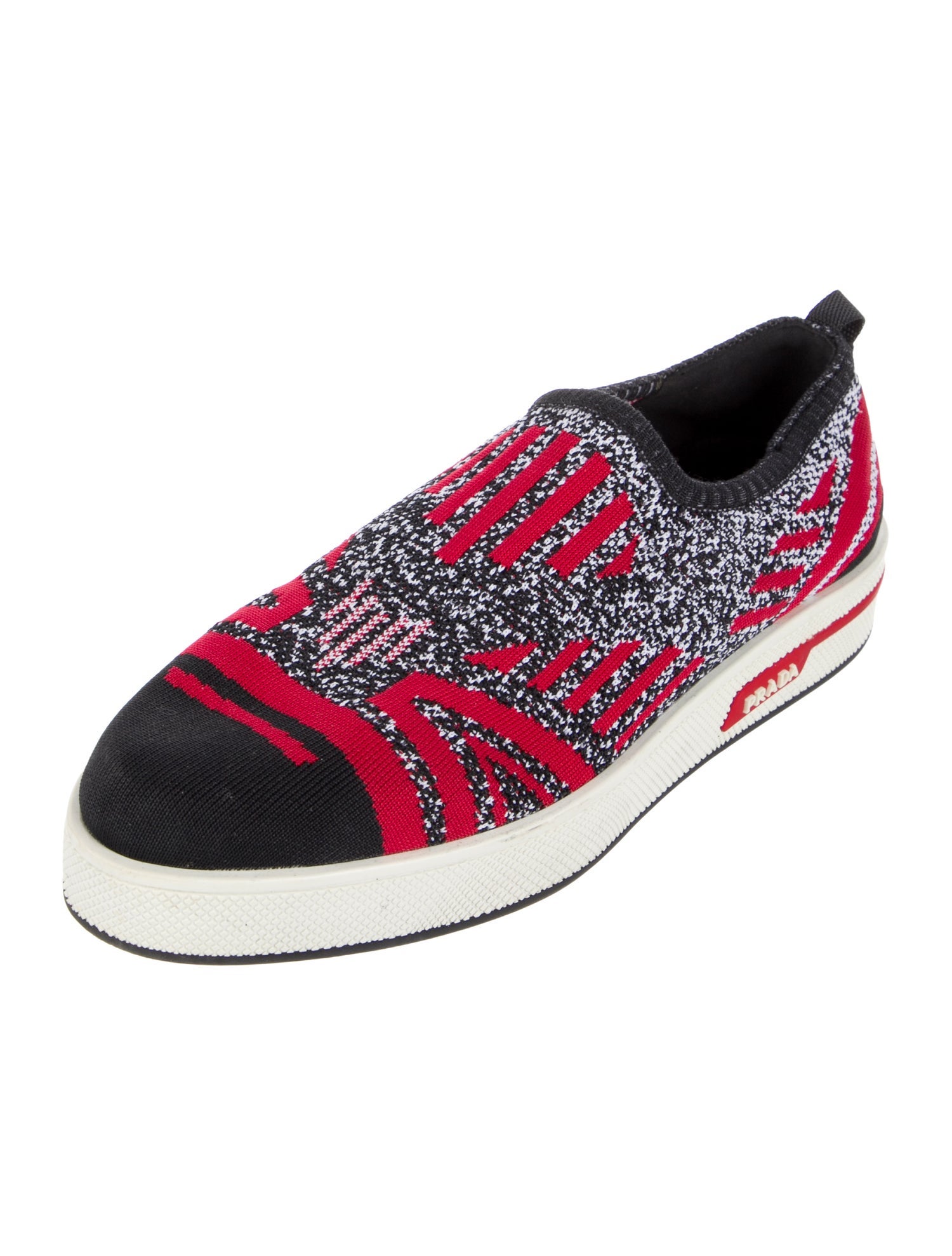 Prada Printed Loafers