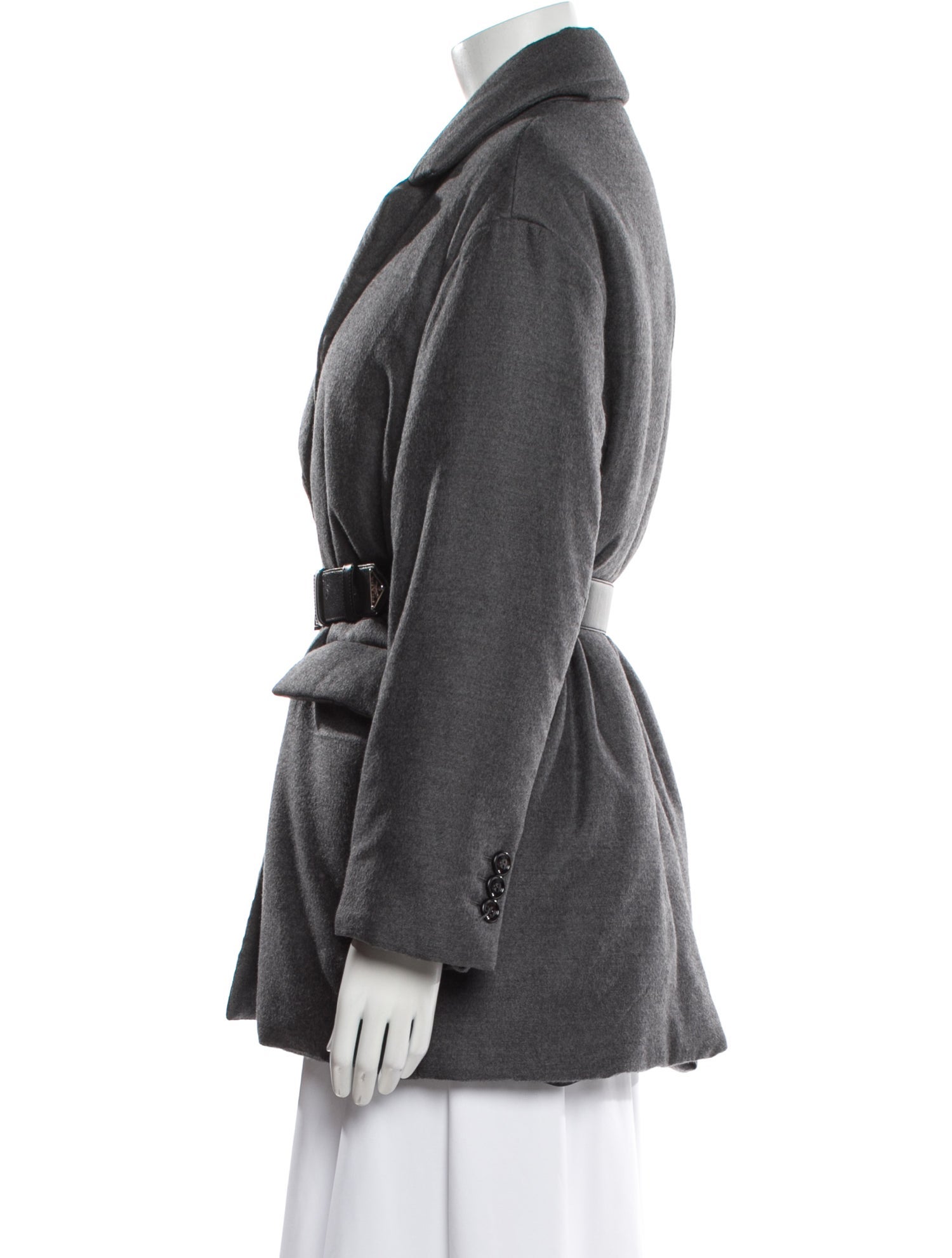 Prada 2022 Cashmere Trench Coat