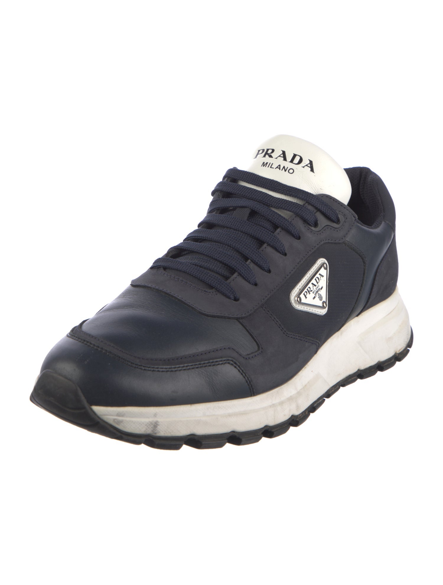 Prada Leather Sneakers