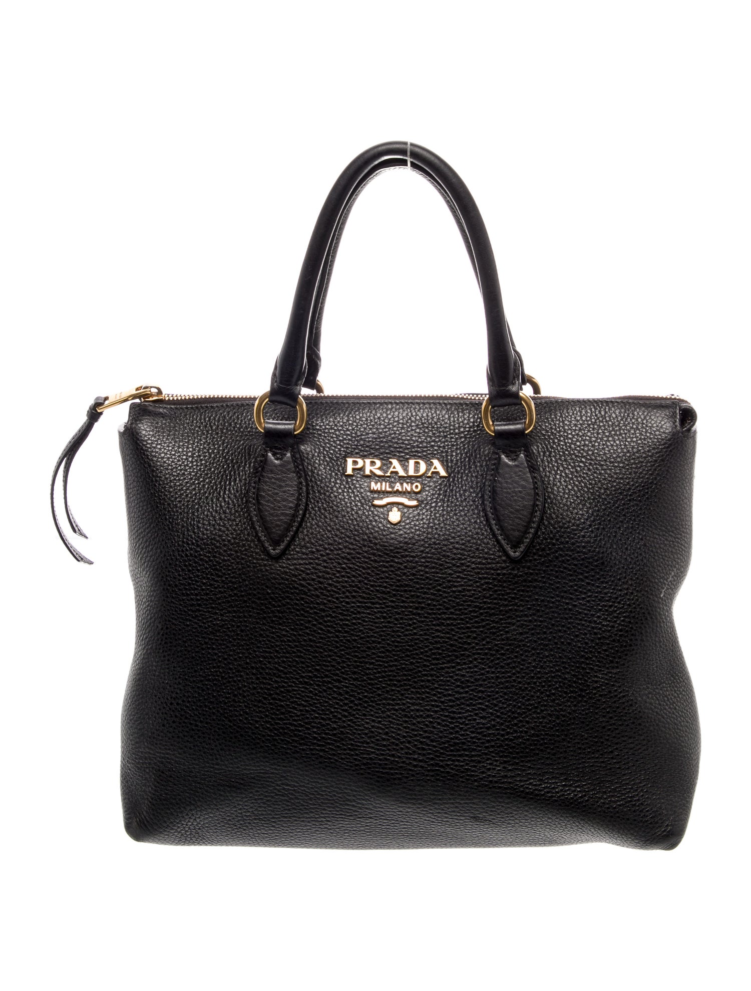 Prada Vitello Daino Leather Top Handle Bag