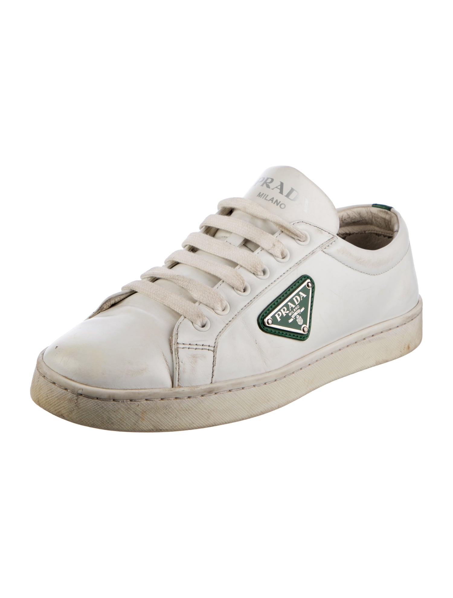 Prada Leather Sneakers