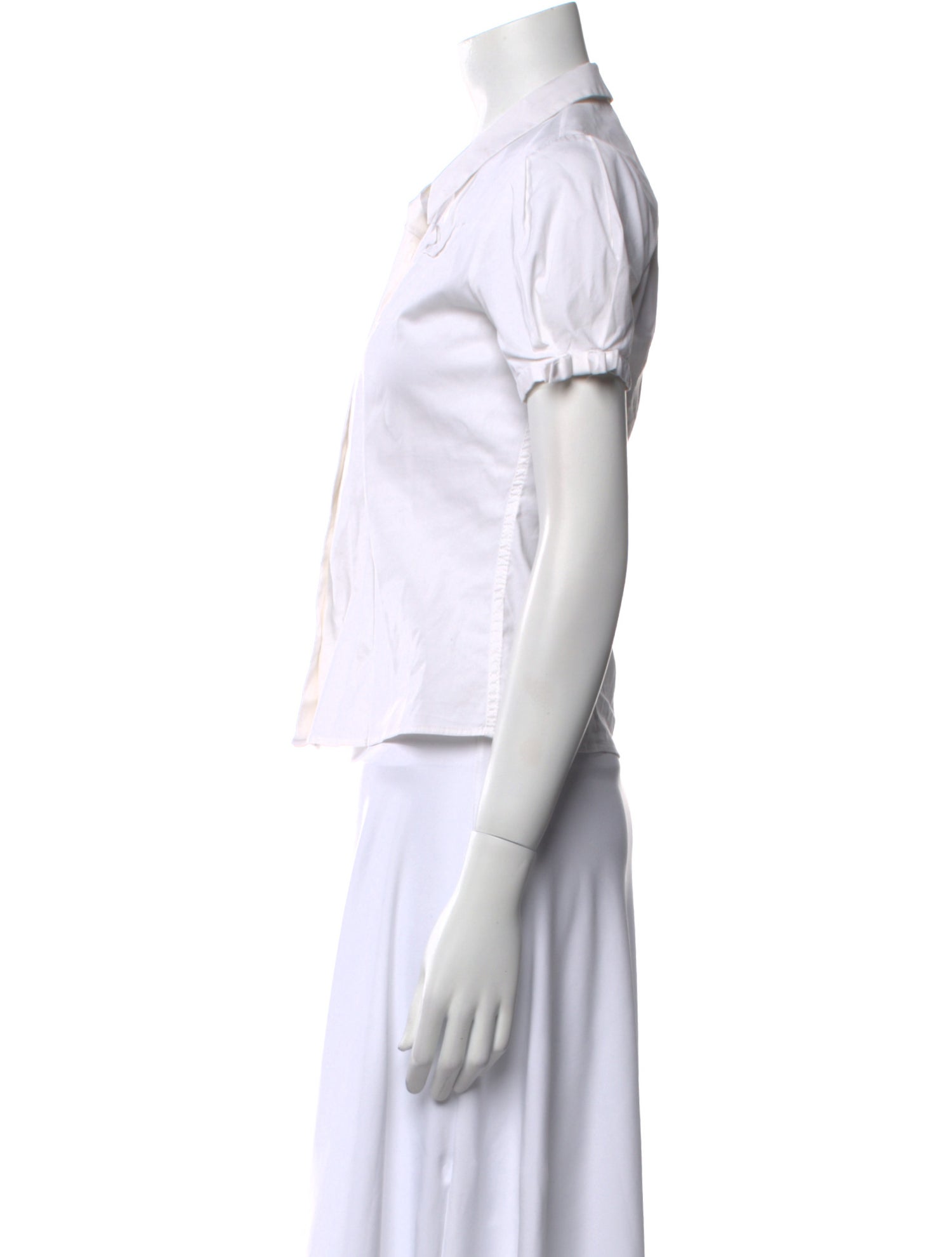 Prada Vintage 2007 Button-Up Top