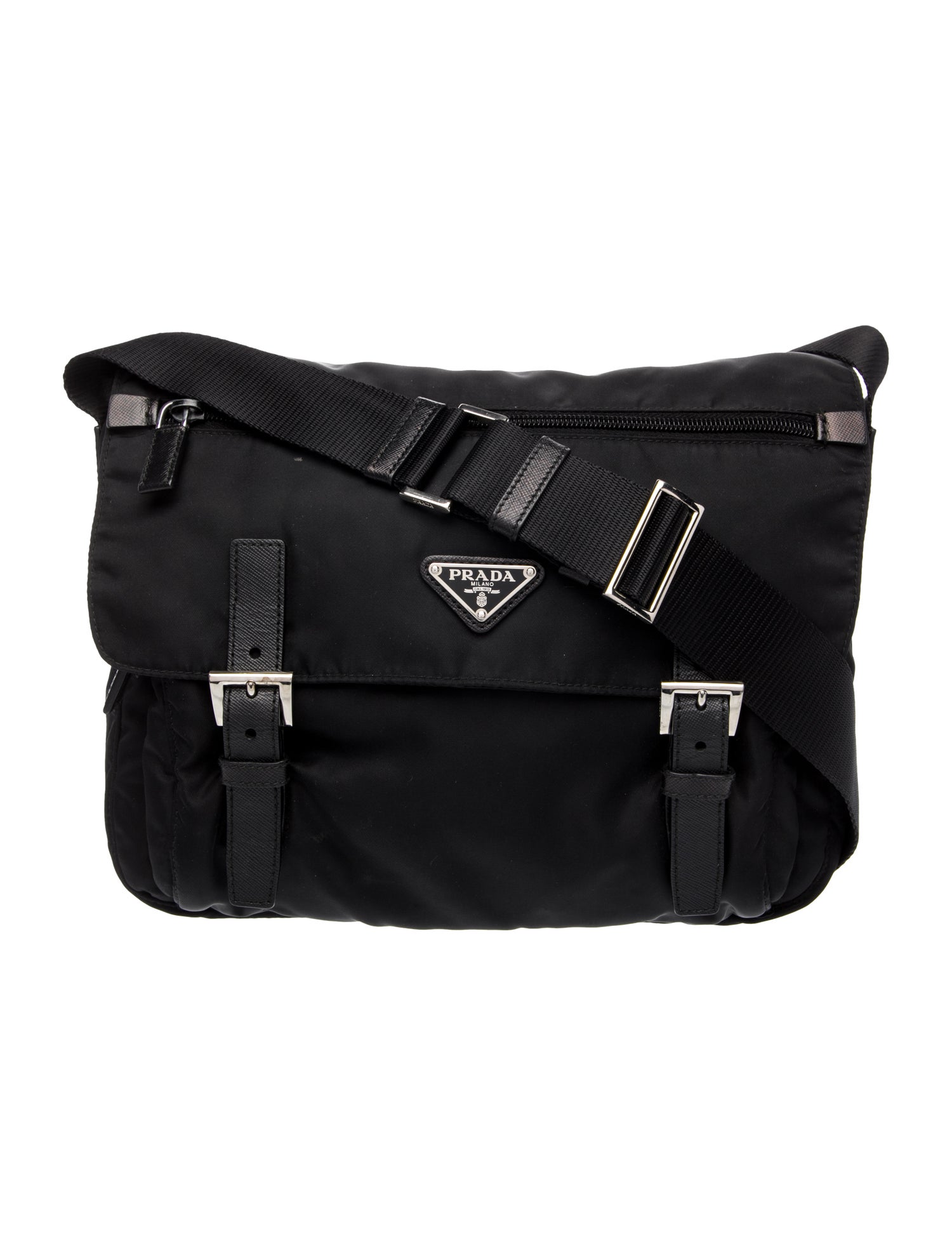 Prada Tessuto Nylon Messenger Bag