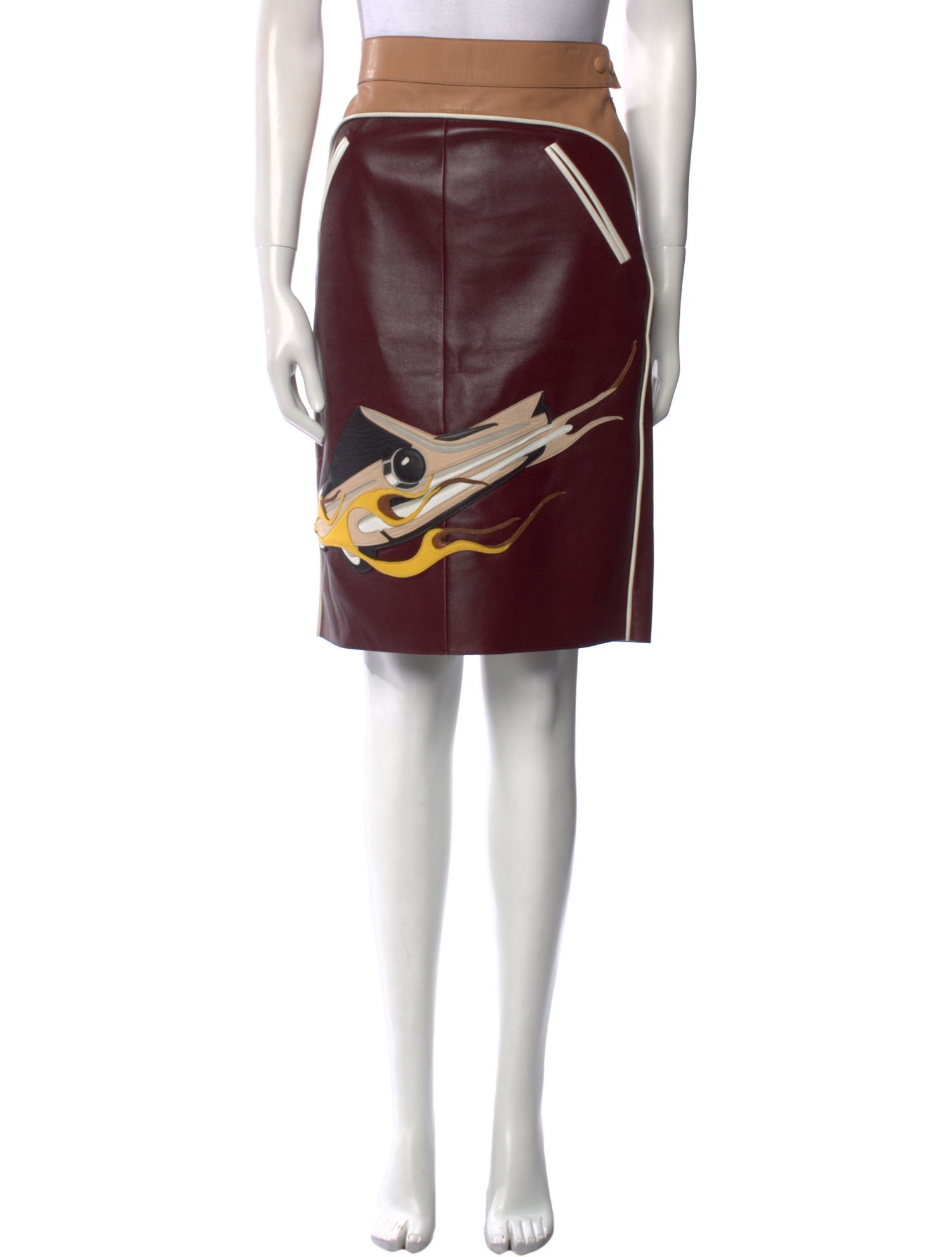 Prada 2012 Knee-Length Skirt