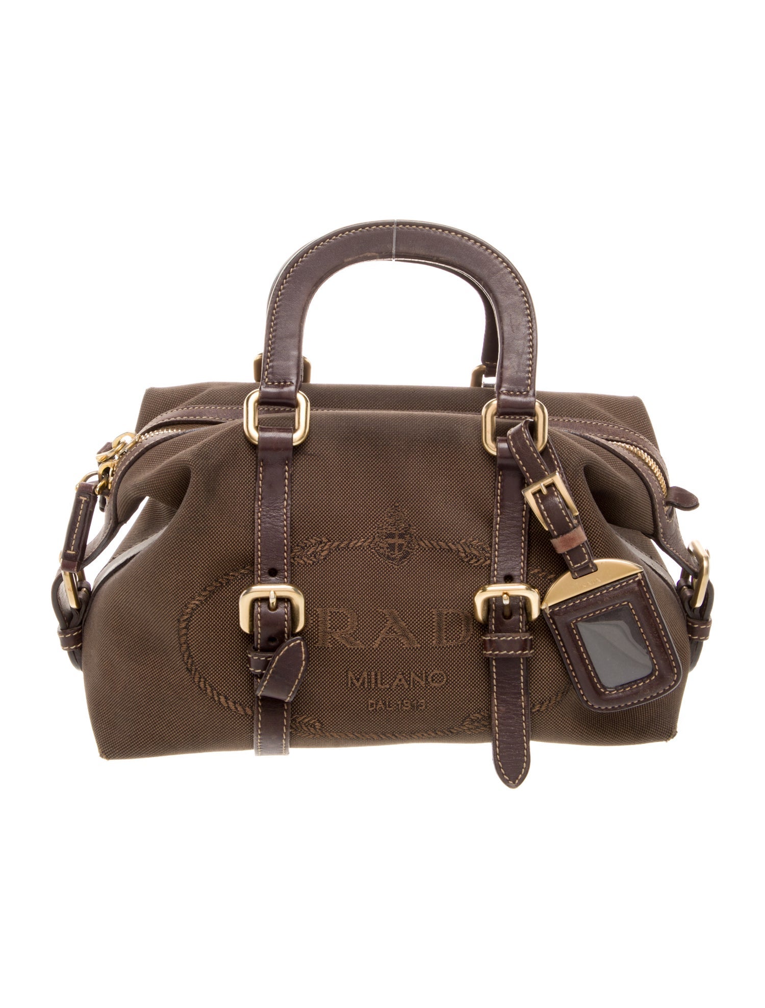 Prada Tessuto Nylon Top Handle Bag