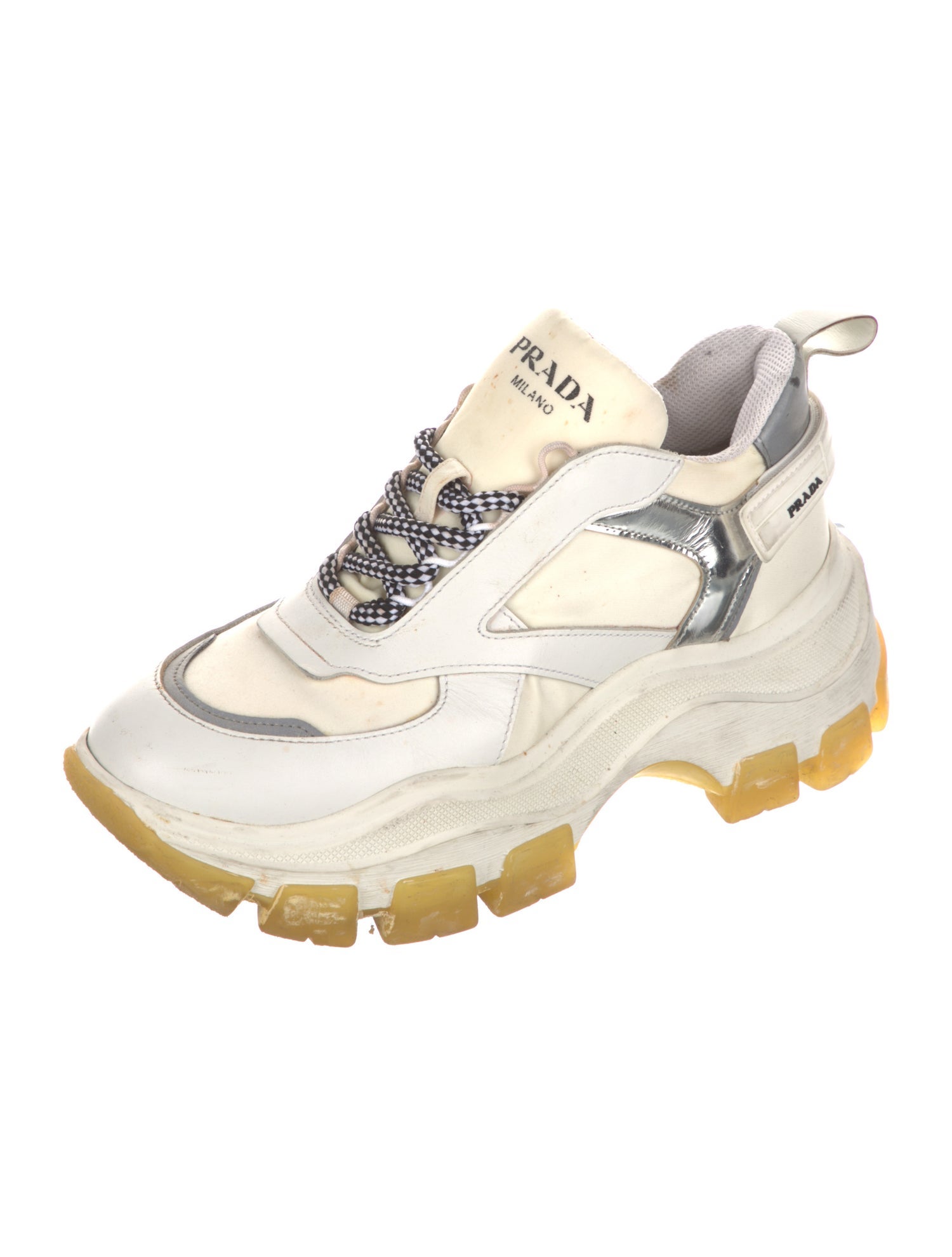 Prada Nylon Chunky Sneakers