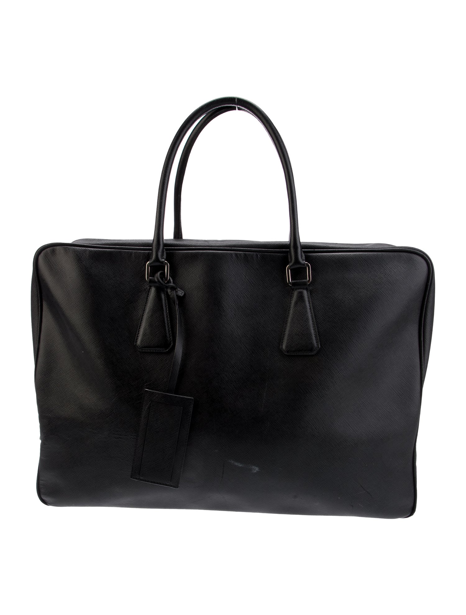 Prada Saffiano Leather Bauletto