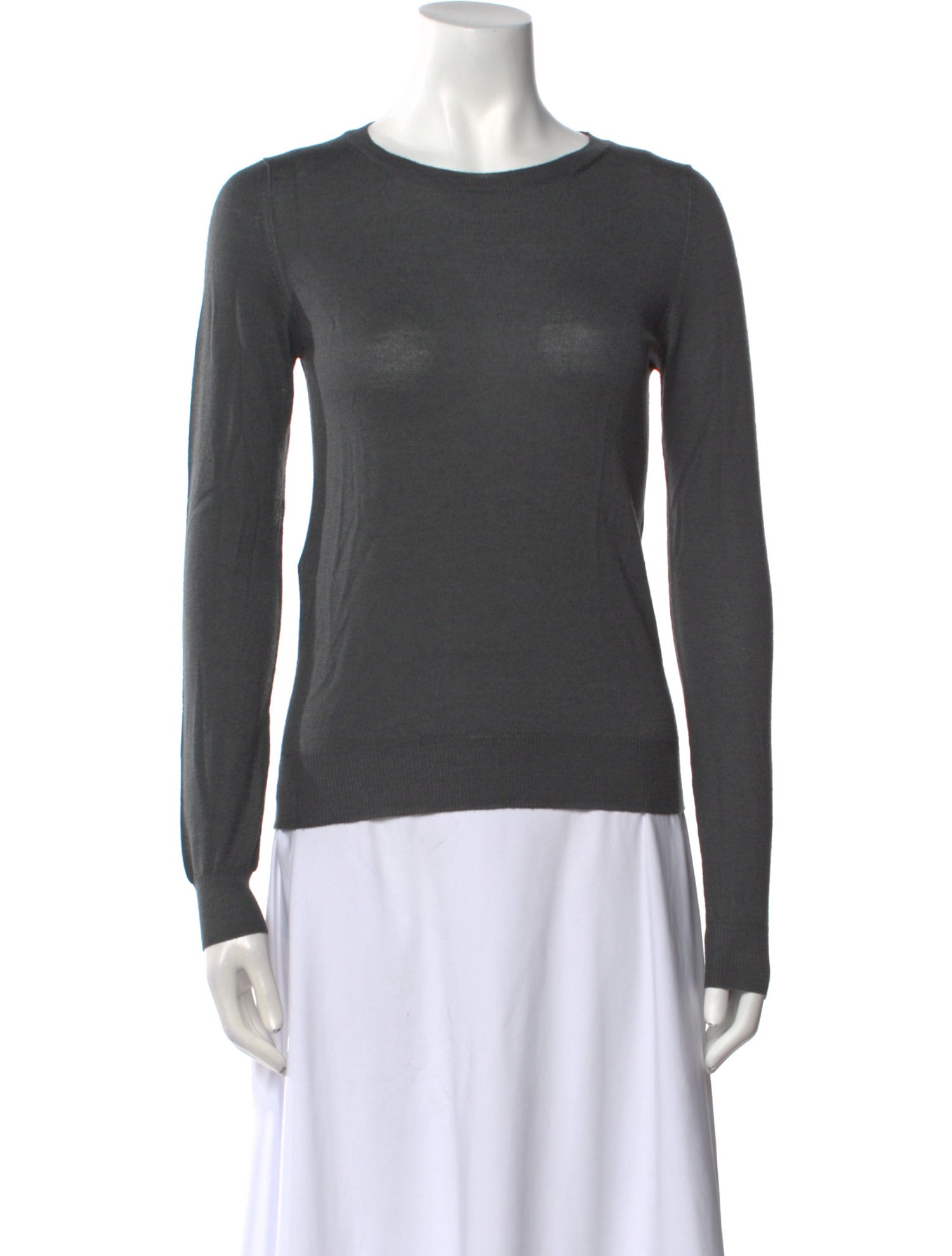 Prada Wool Crew Neck Sweater