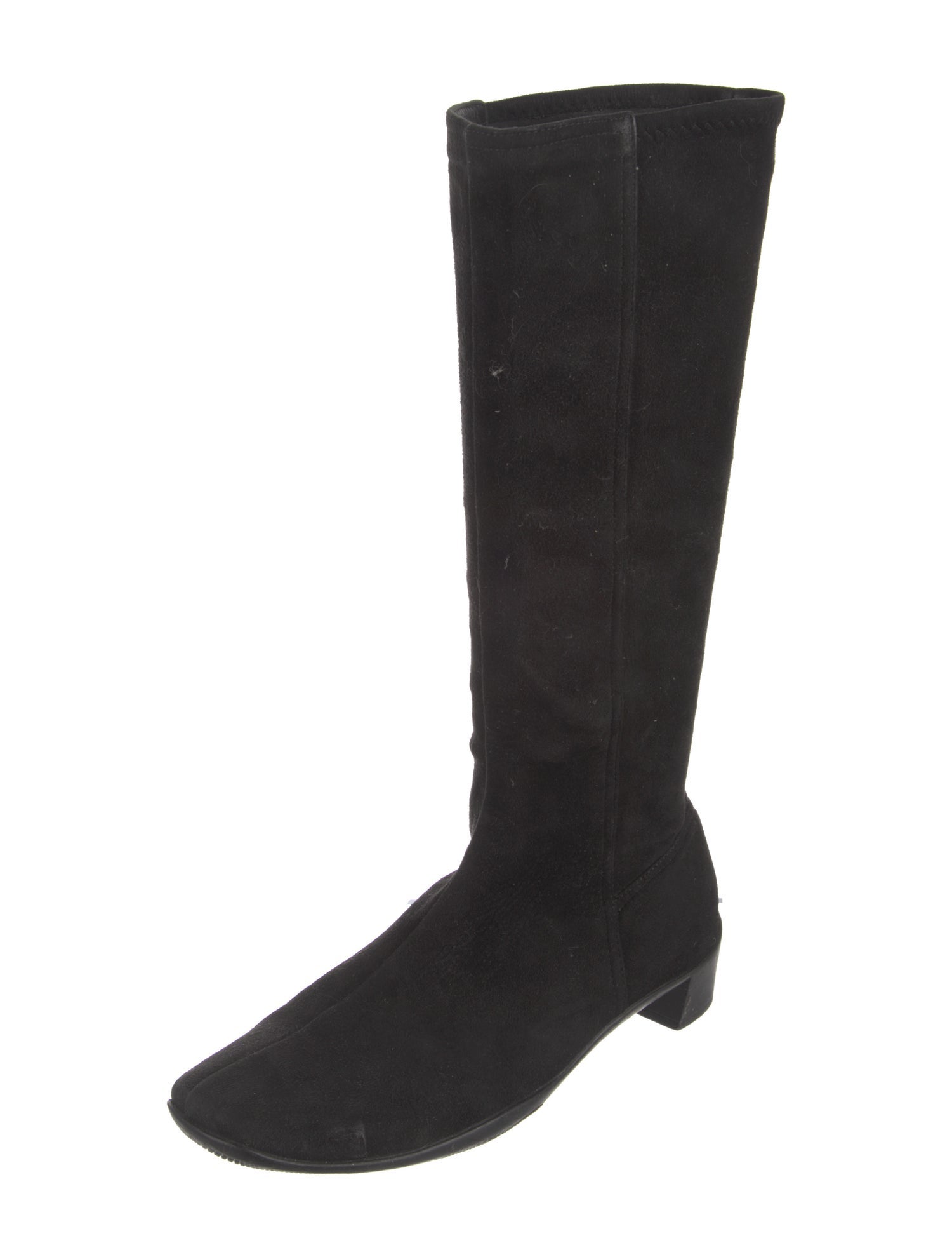 Prada Vintage Suede Riding Boots