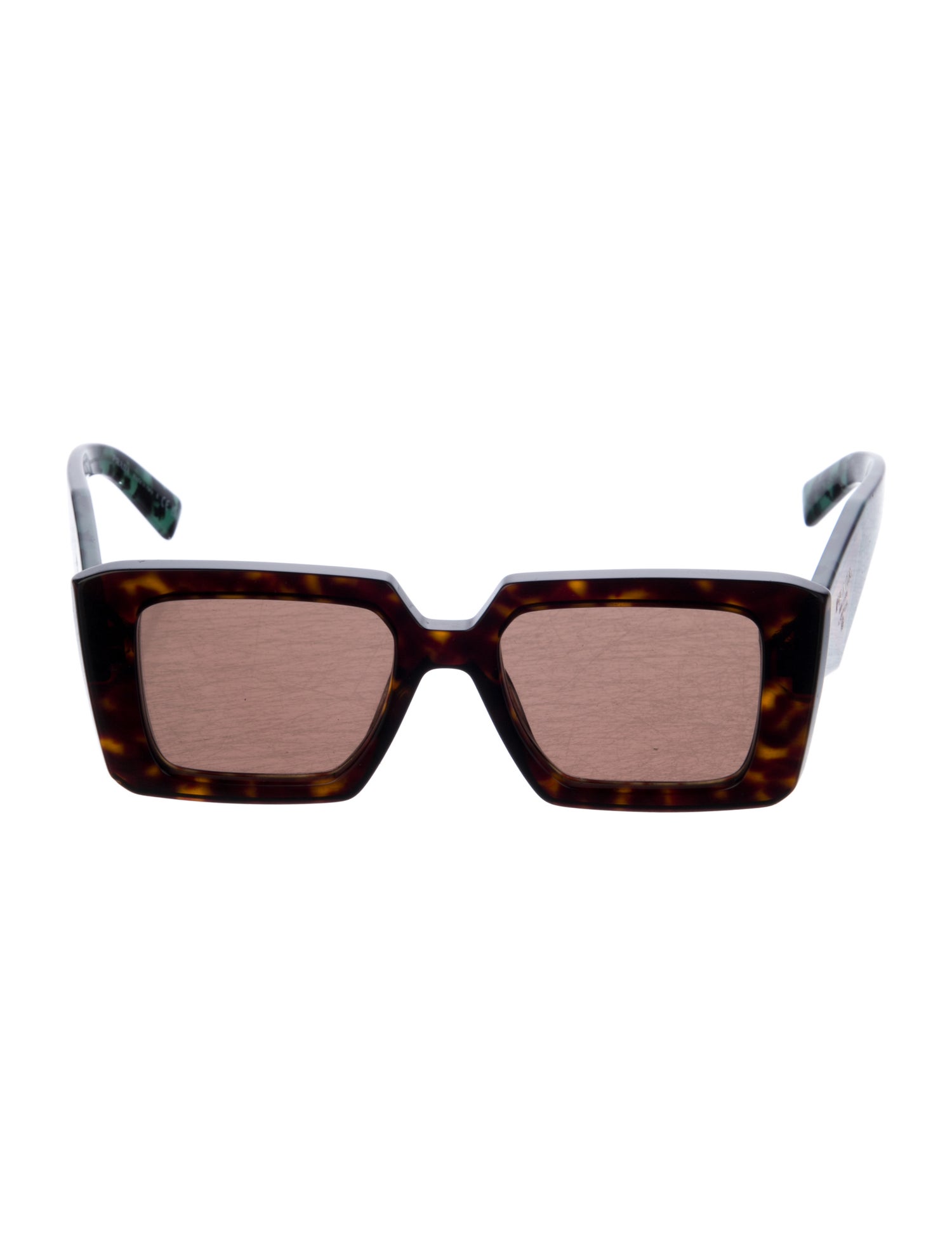 Prada Square Tinted Sunglasses