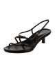 Prada Leather Slingback Sandals