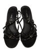 Prada Leather Slingback Sandals
