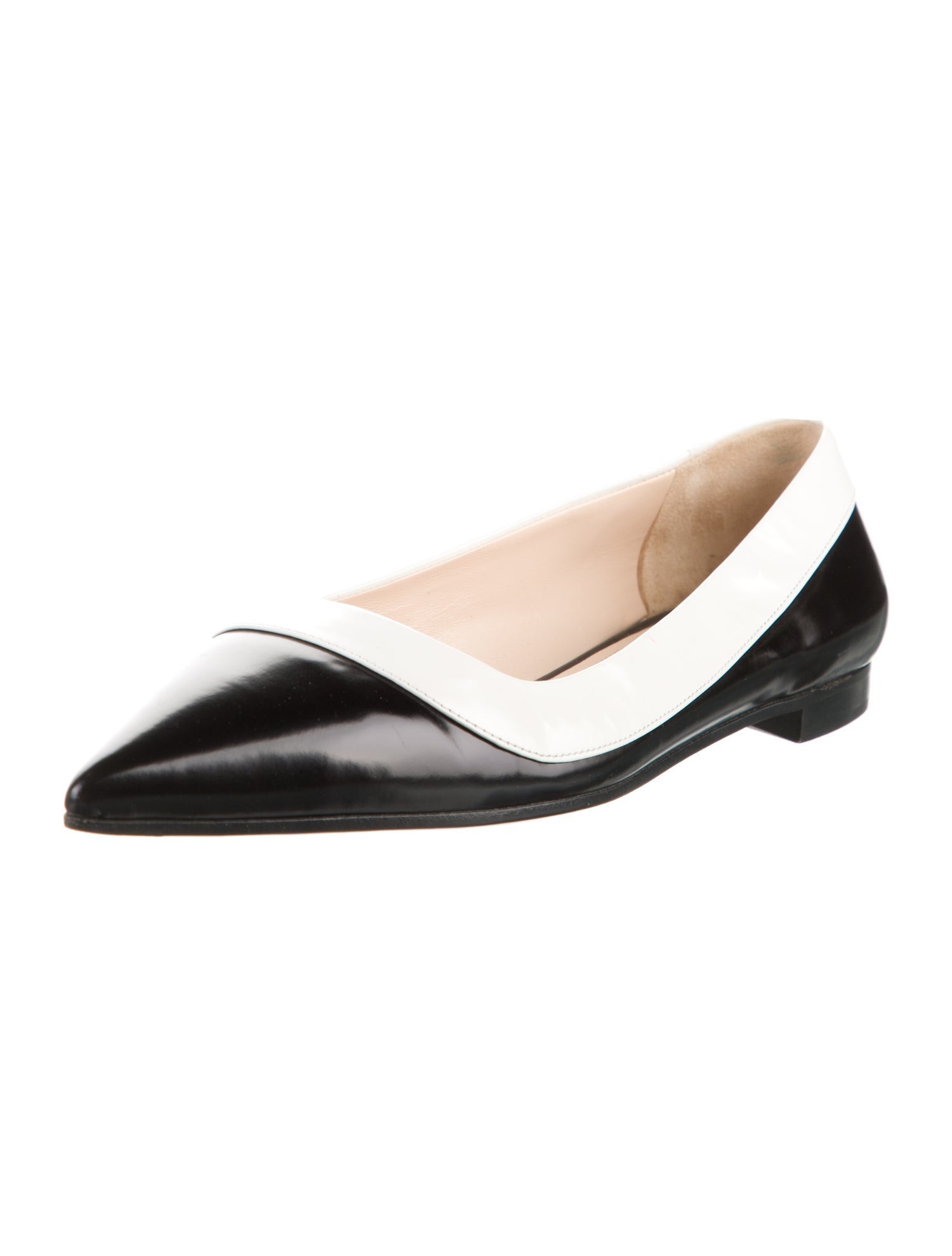 Prada Leather Ballet Flats