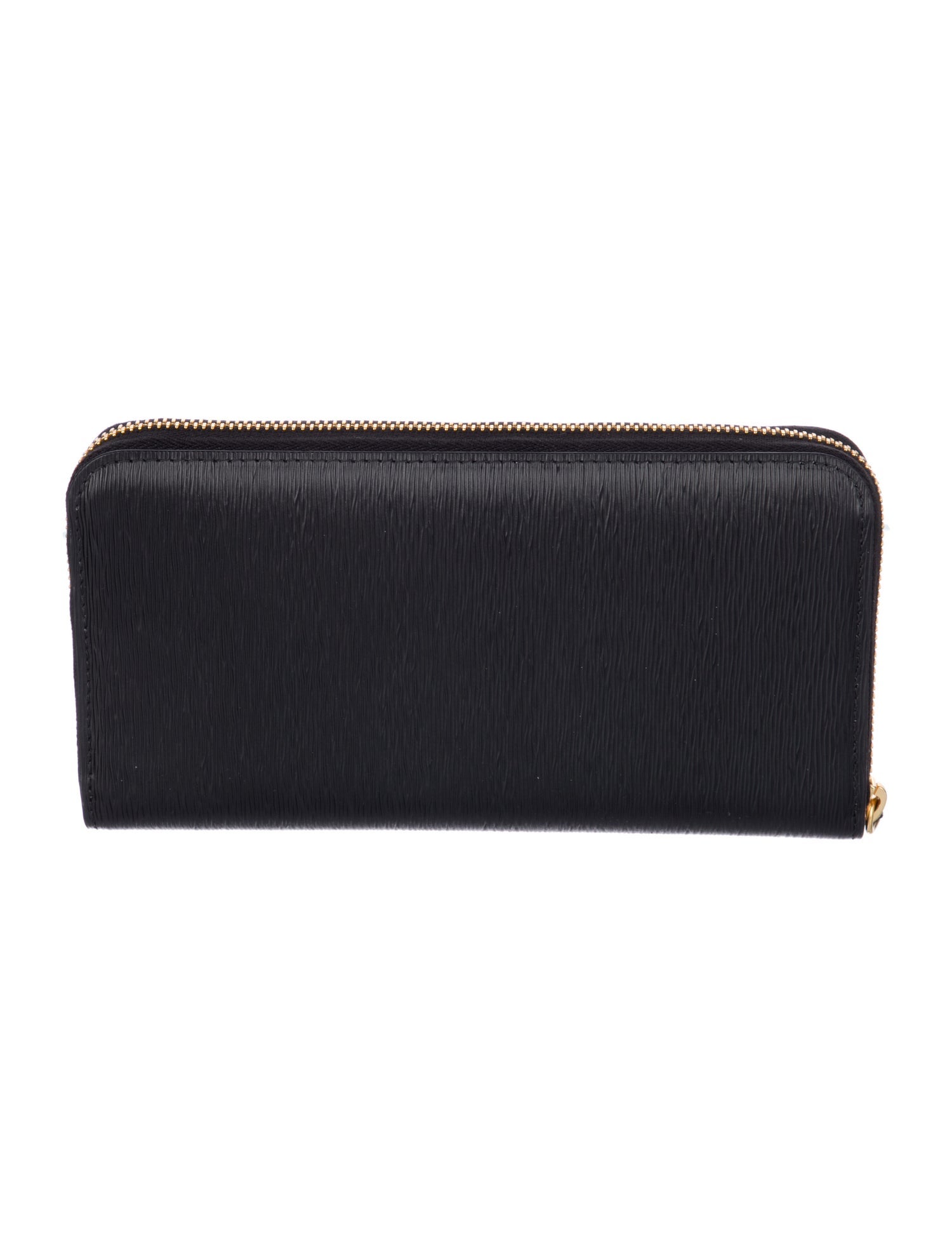 Prada Vitello Move Leather Continental Wallet