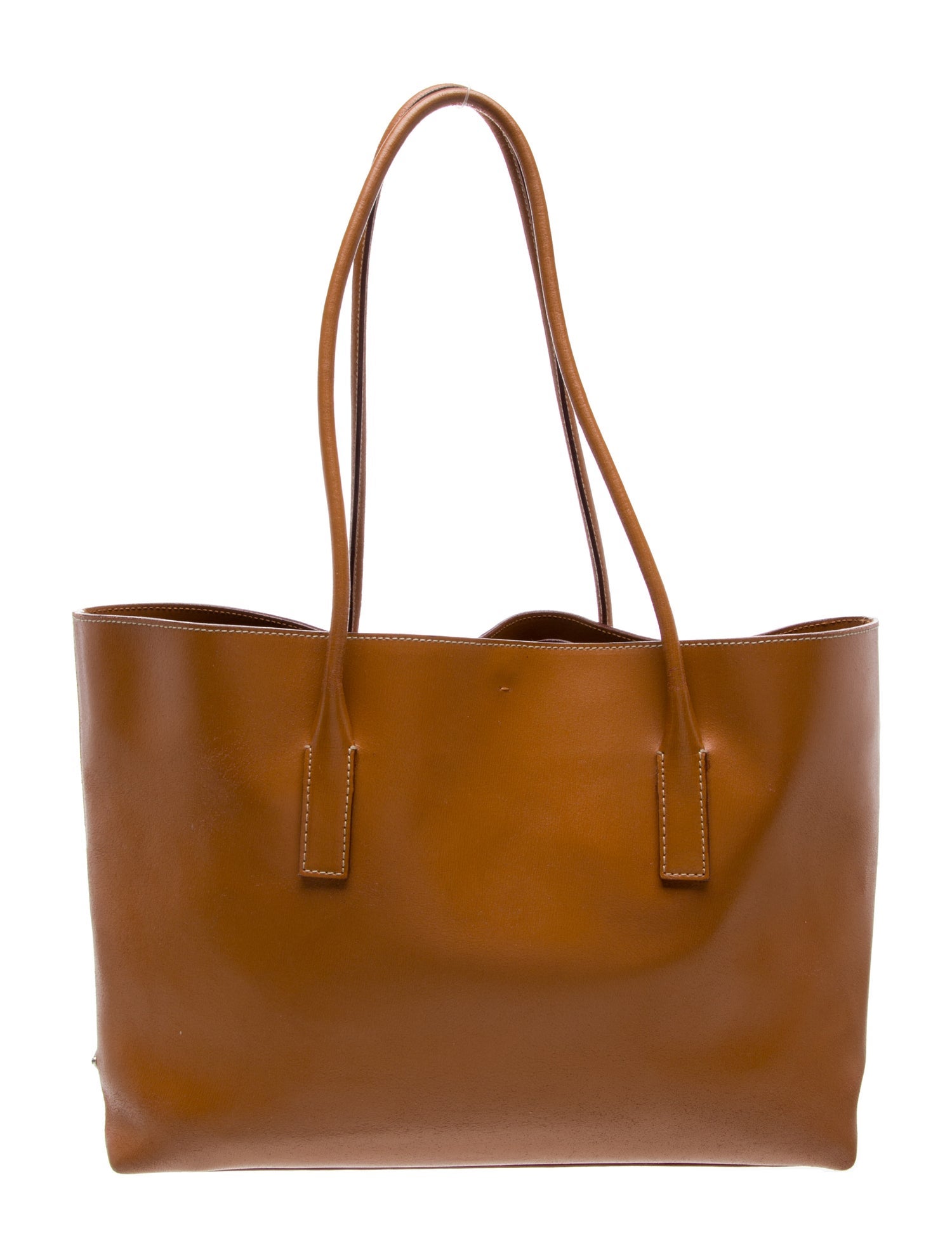 Prada Enameled Metal Triangle Tote