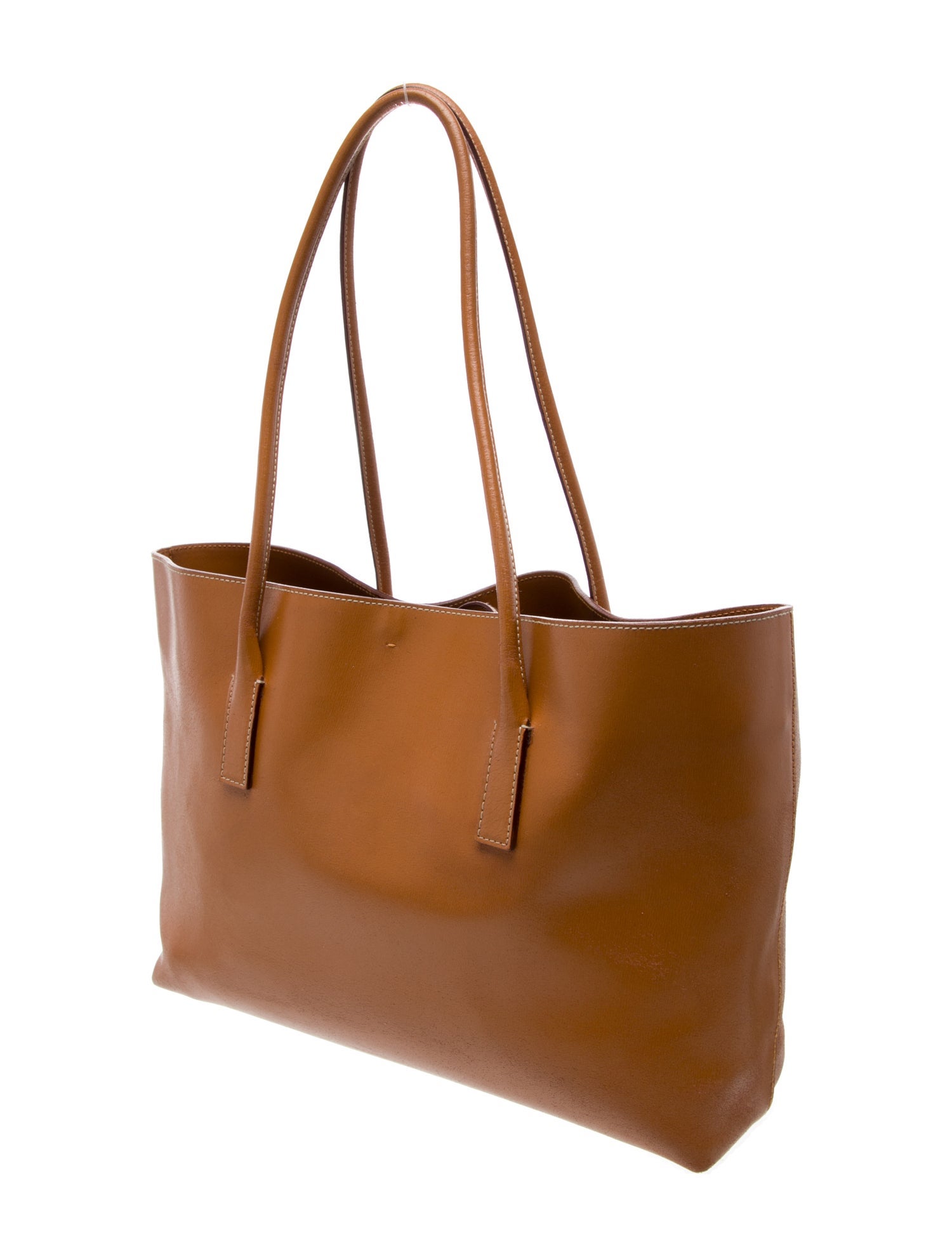 Prada Enameled Metal Triangle Tote