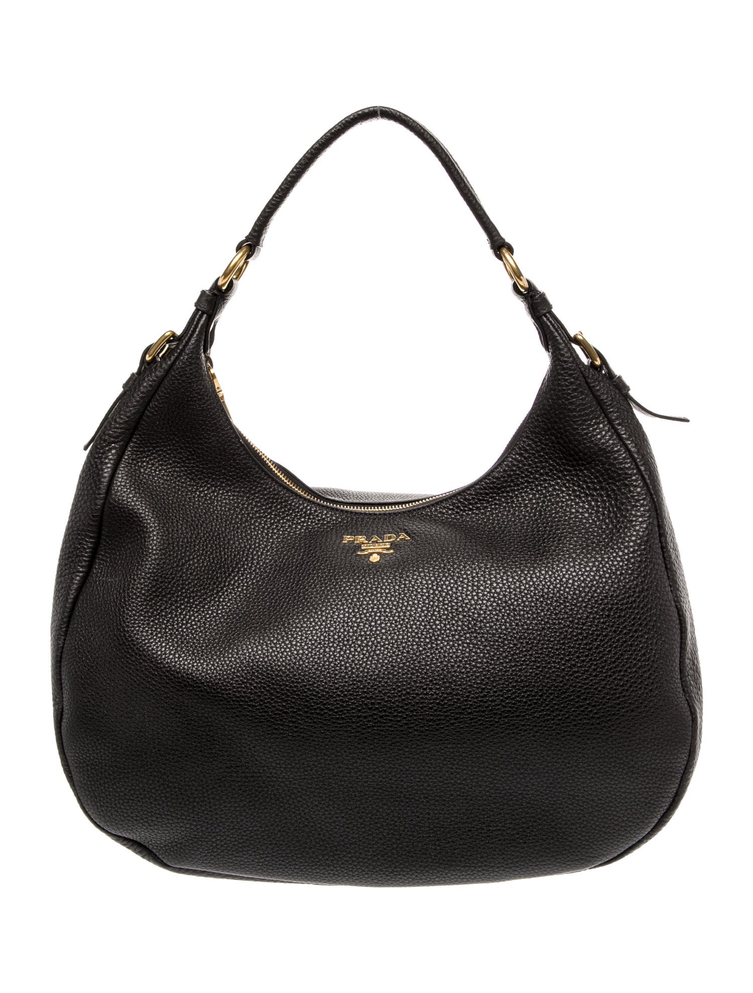 Prada Vitello Daino Leather Hobo
