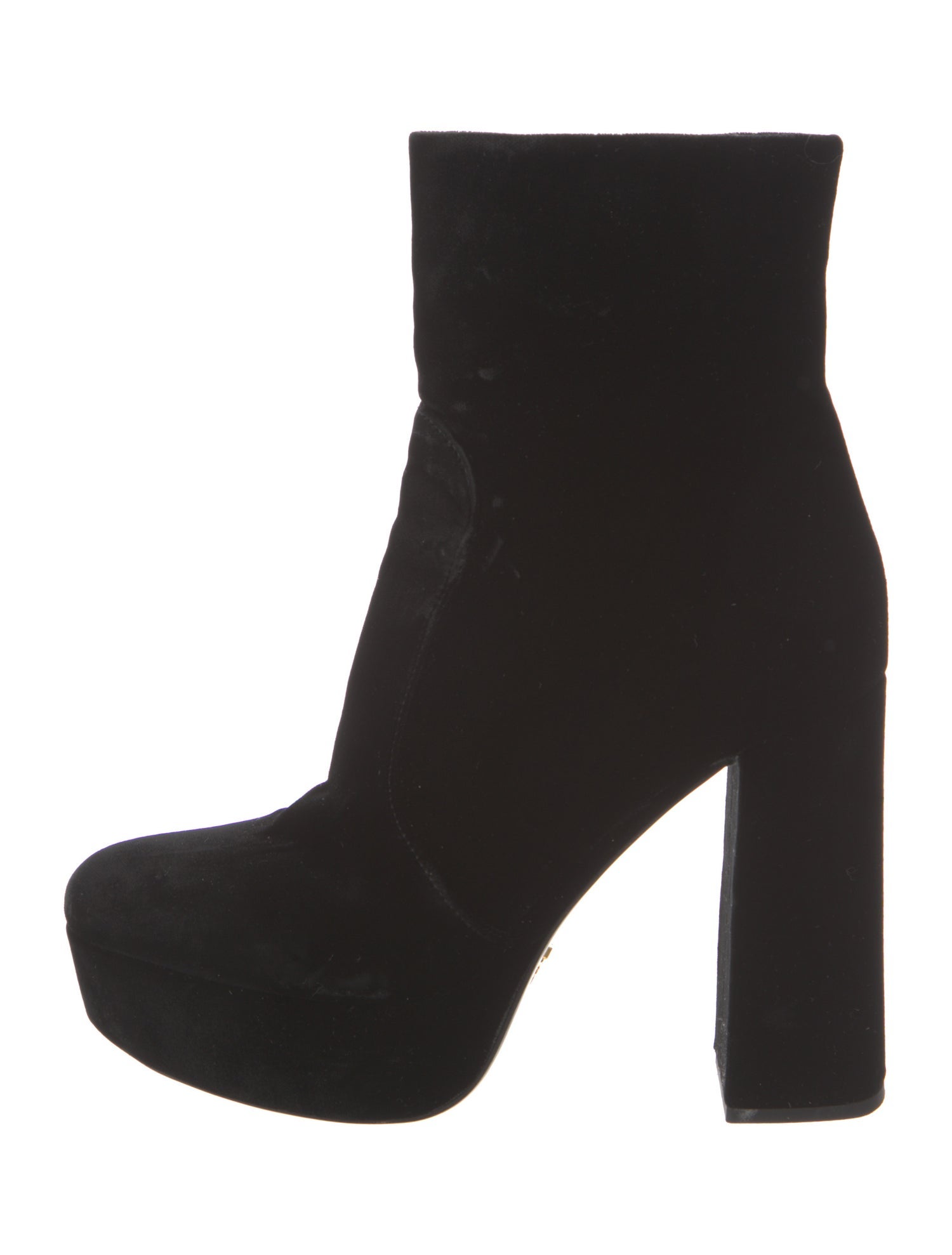 Prada Velvet Boots