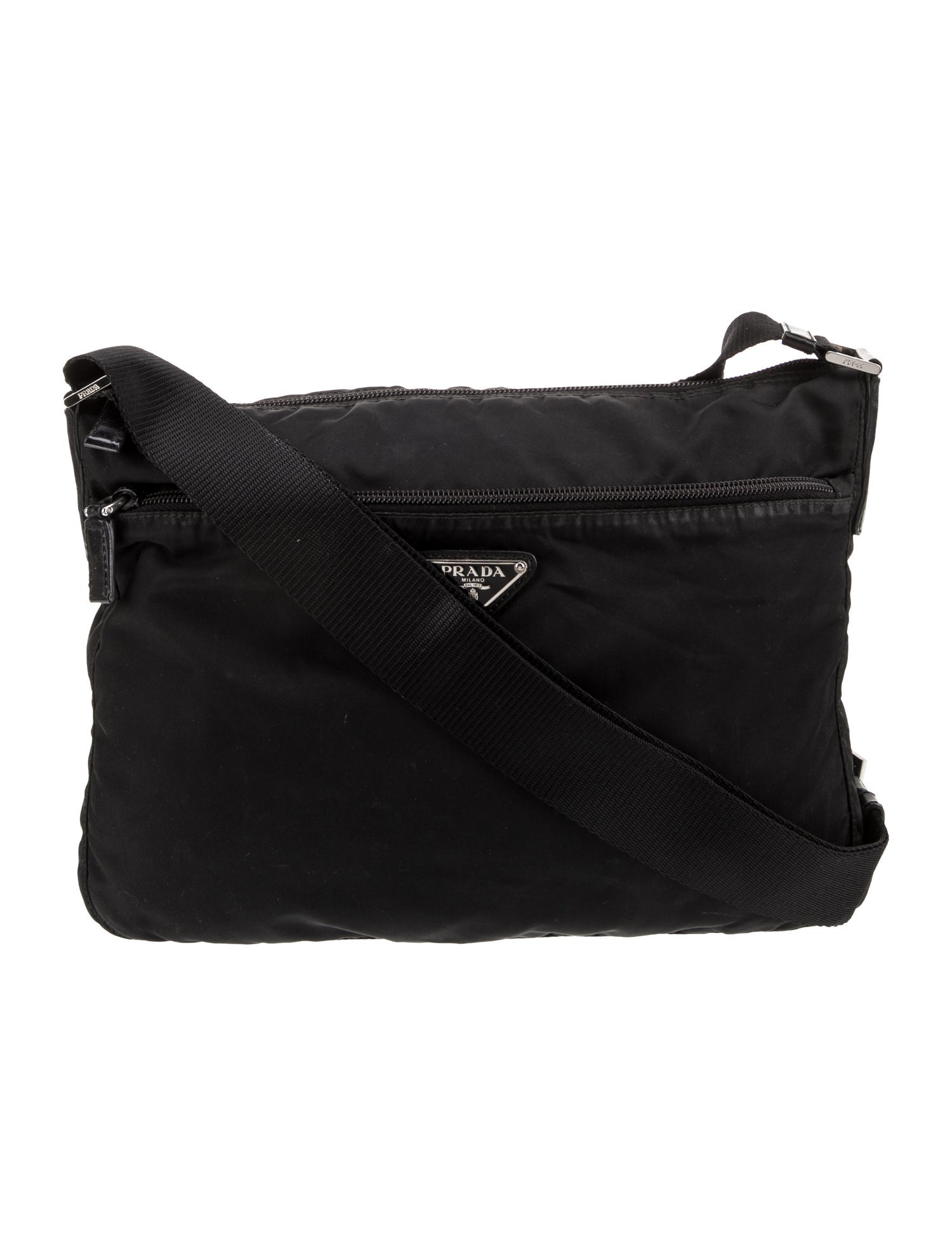 Prada Tessuto Nylon Messenger Bag