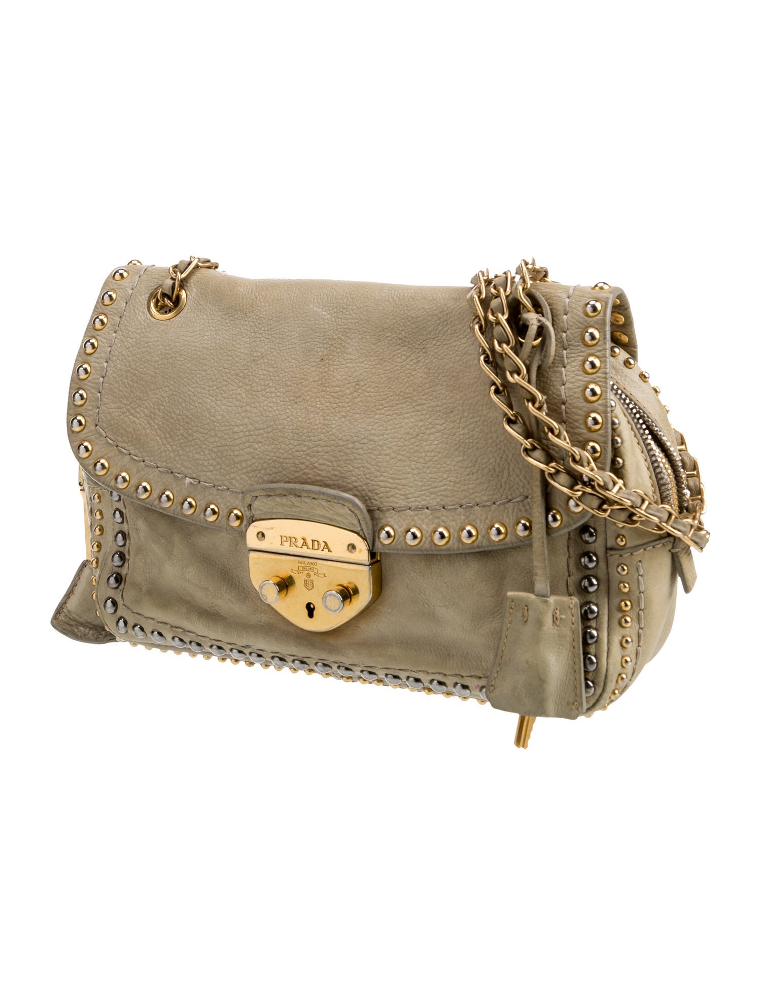 Prada Signature Shoulder Bag