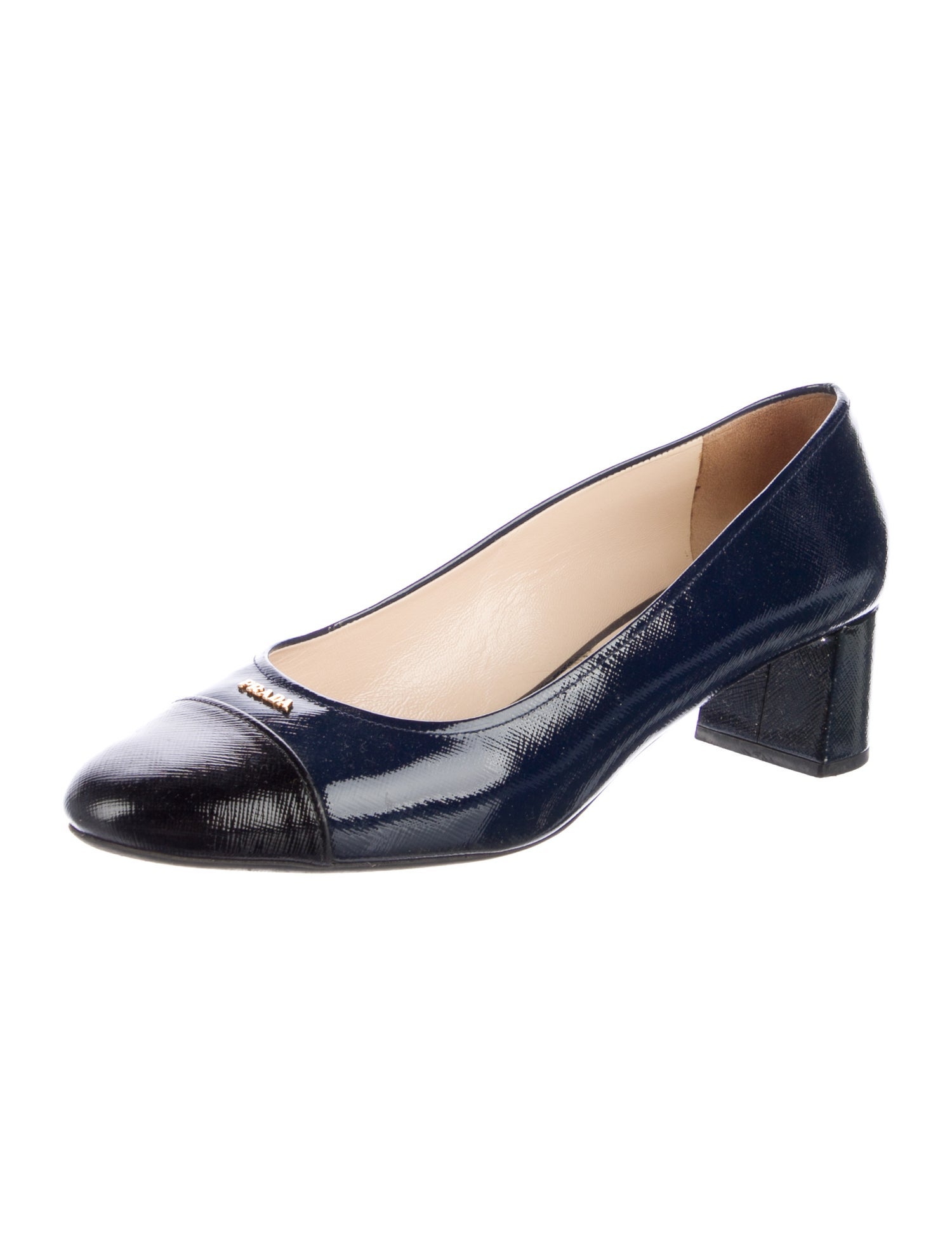 Prada Saffiano Leather Pumps