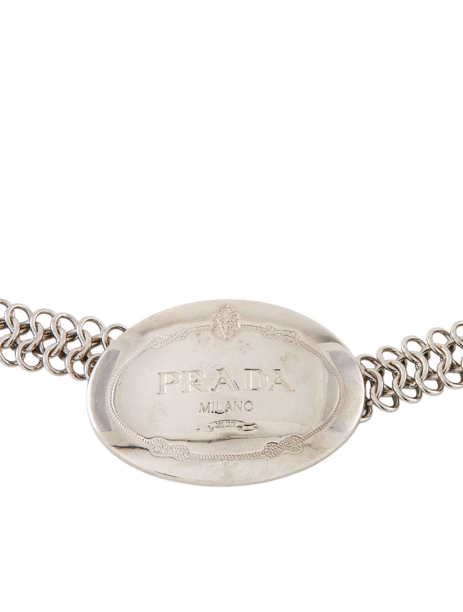Prada Metal Waist Belt