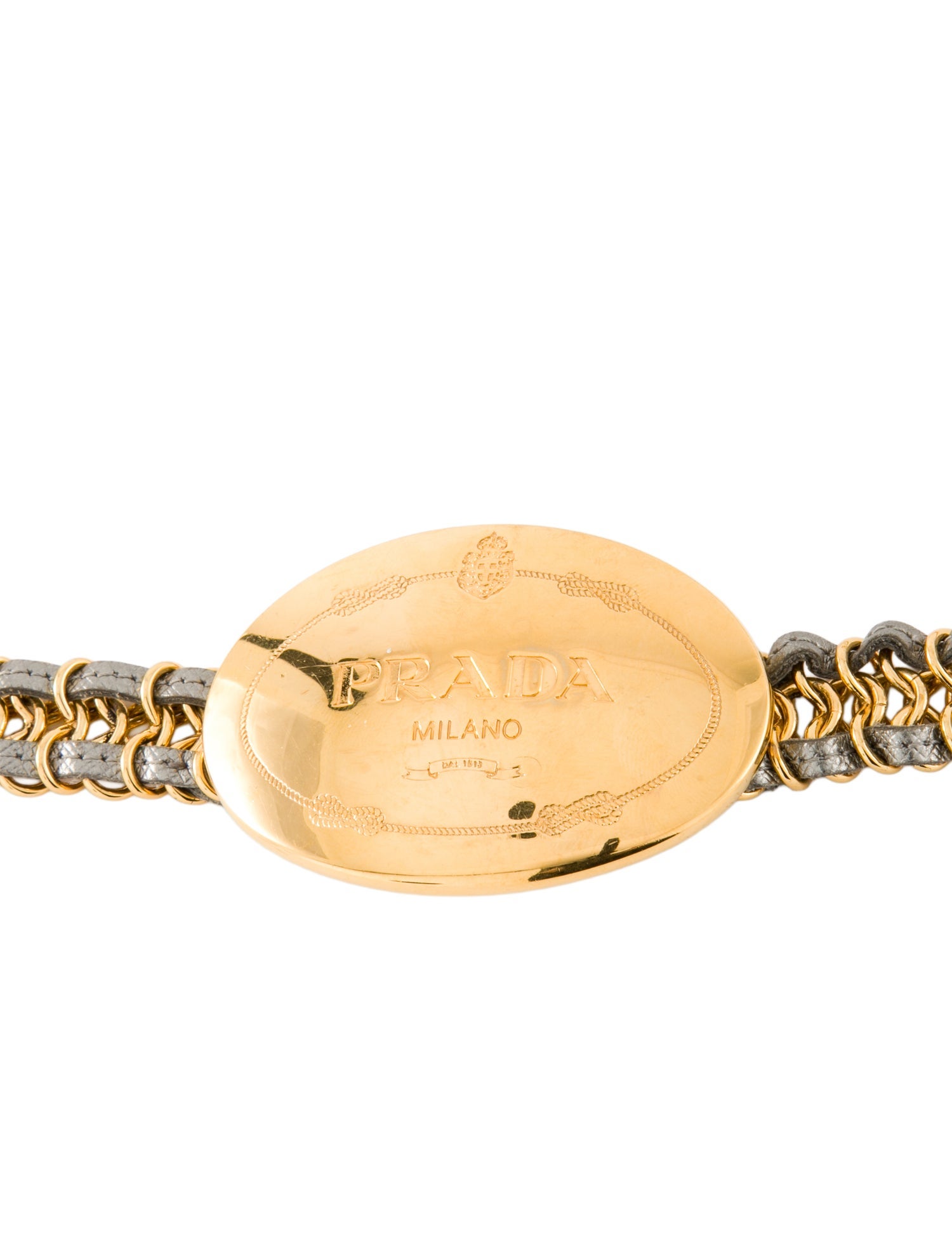 Prada Metal Waist Belt